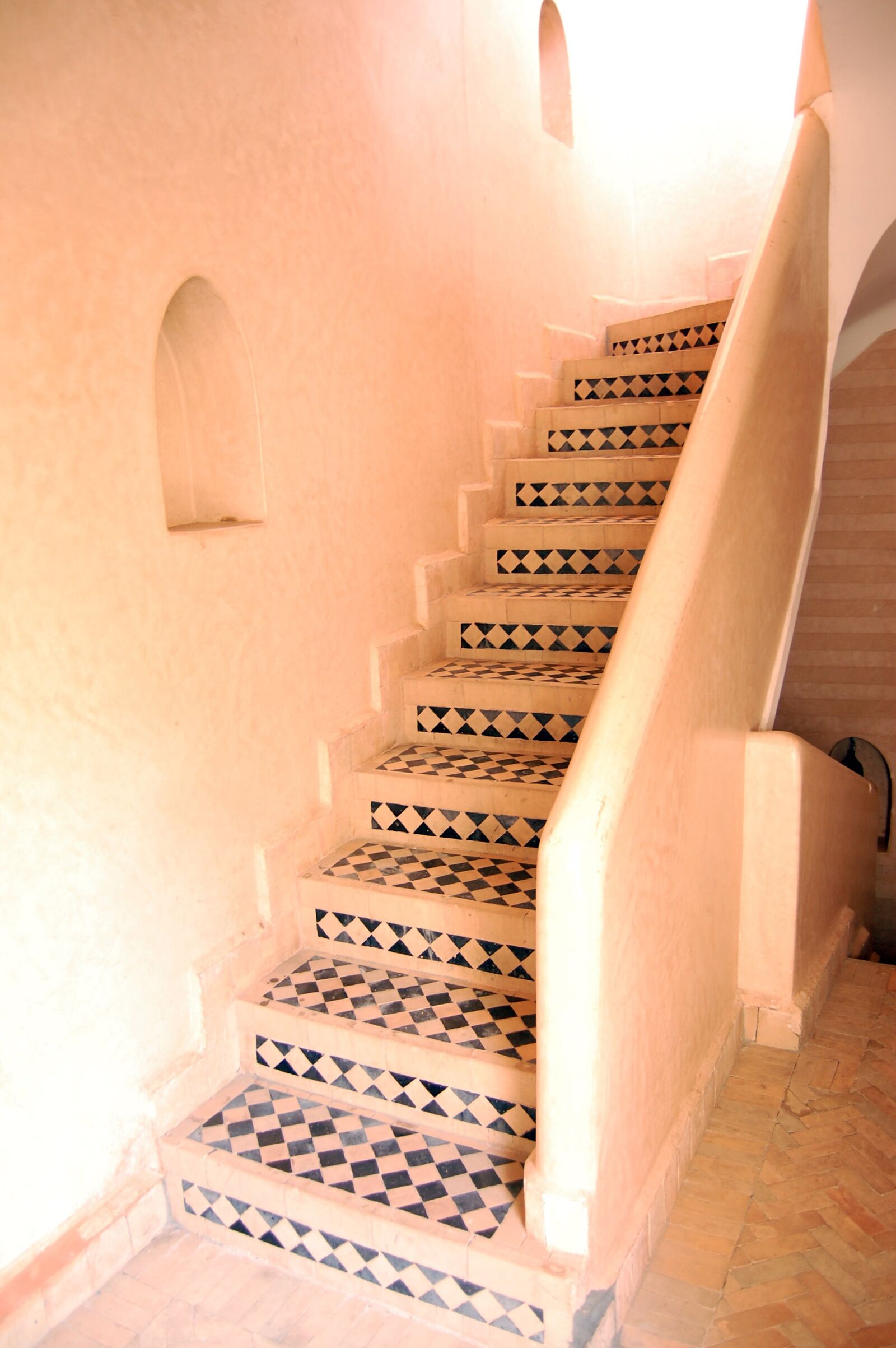 Nikon D40 sample photo. Morocco, marrakech, stairs photography