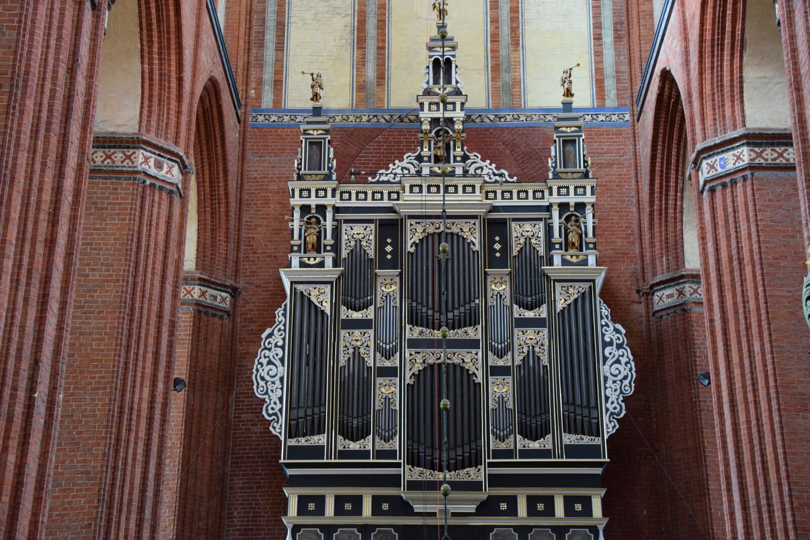Nikon D5300 sample photo. Organ, nikolai church, wismar photography