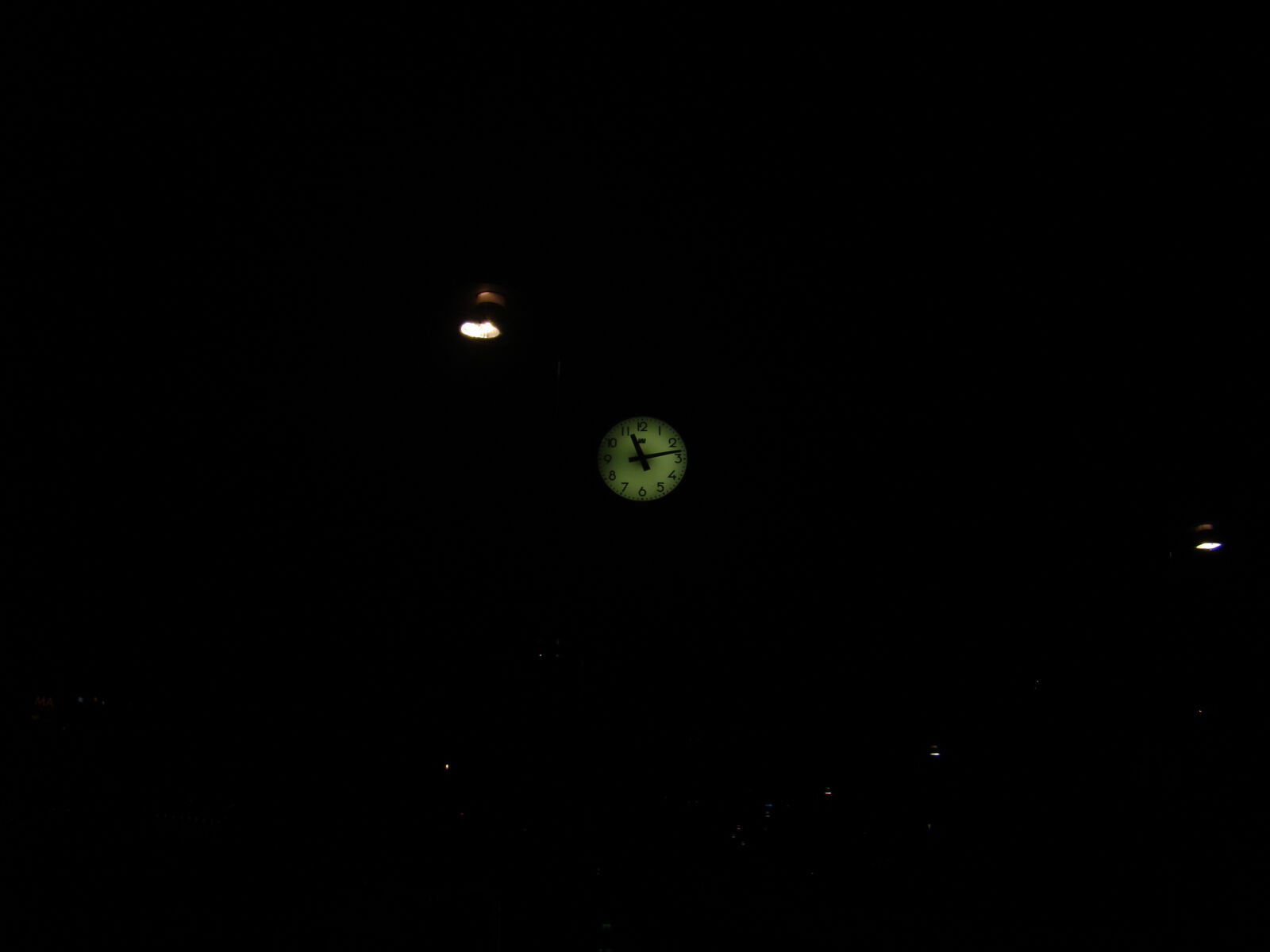 Sony Cyber-shot DSC-H50 sample photo. Clock, nature, night, sweden photography