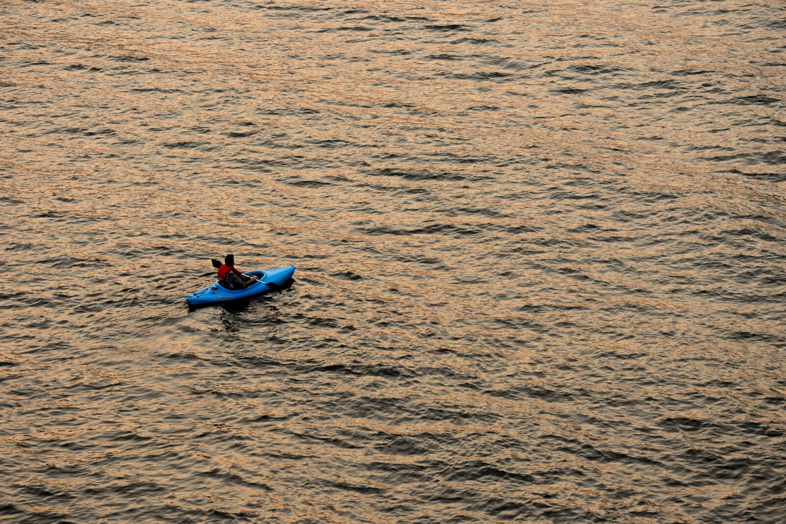 Nikon D7200 sample photo. Kayak, sunset, water photography