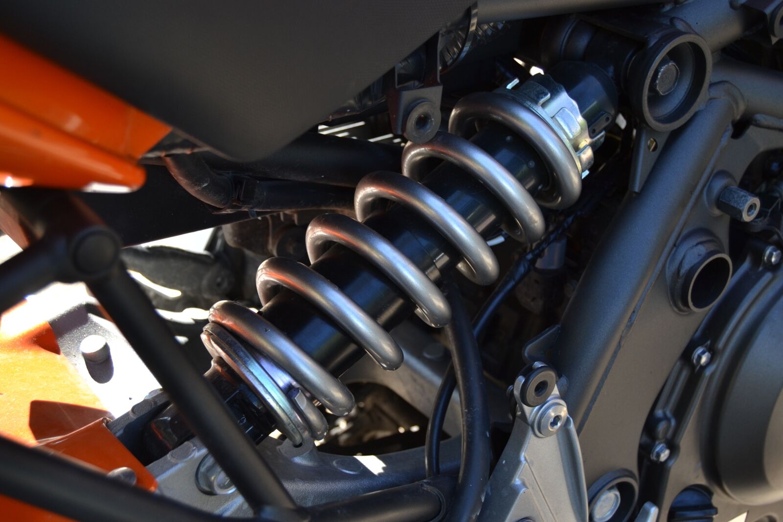 Nikon D3100 sample photo. Motorcycle, aprilia, suspension photography