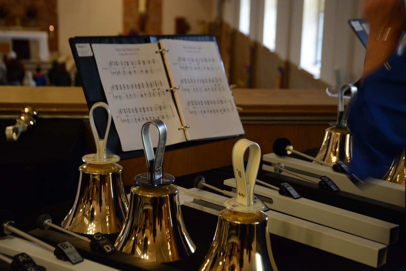 Nikon D7100 sample photo. Handbells, music, choir photography