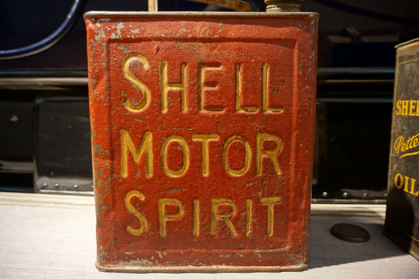 Sony a6000 sample photo. Petrol, refuel, canister photography