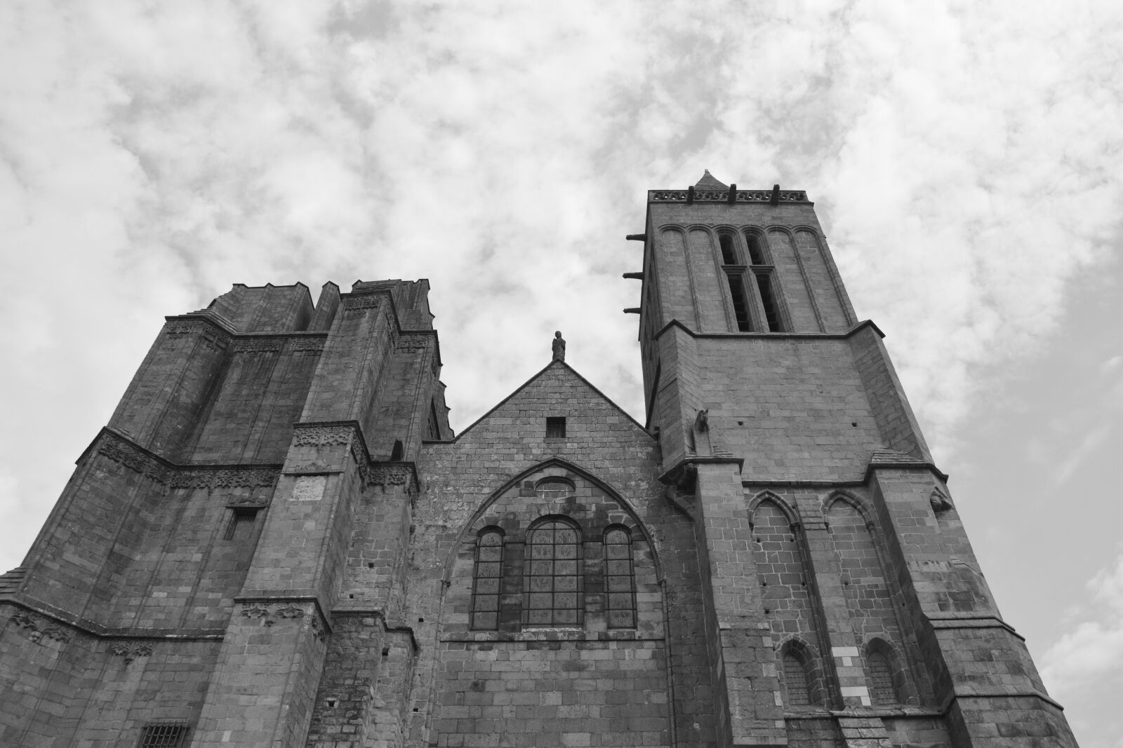 Nikon D5200 sample photo. Cathedral, dol de bretagne photography