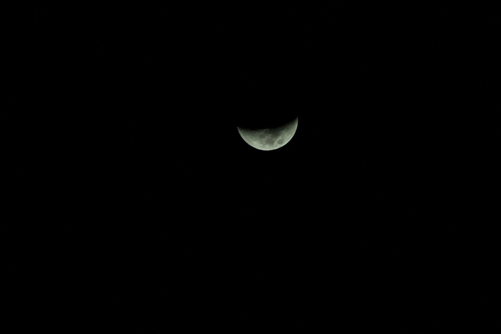 Canon EOS 450D (EOS Rebel XSi / EOS Kiss X2) sample photo. Do moon, sky, moon photography