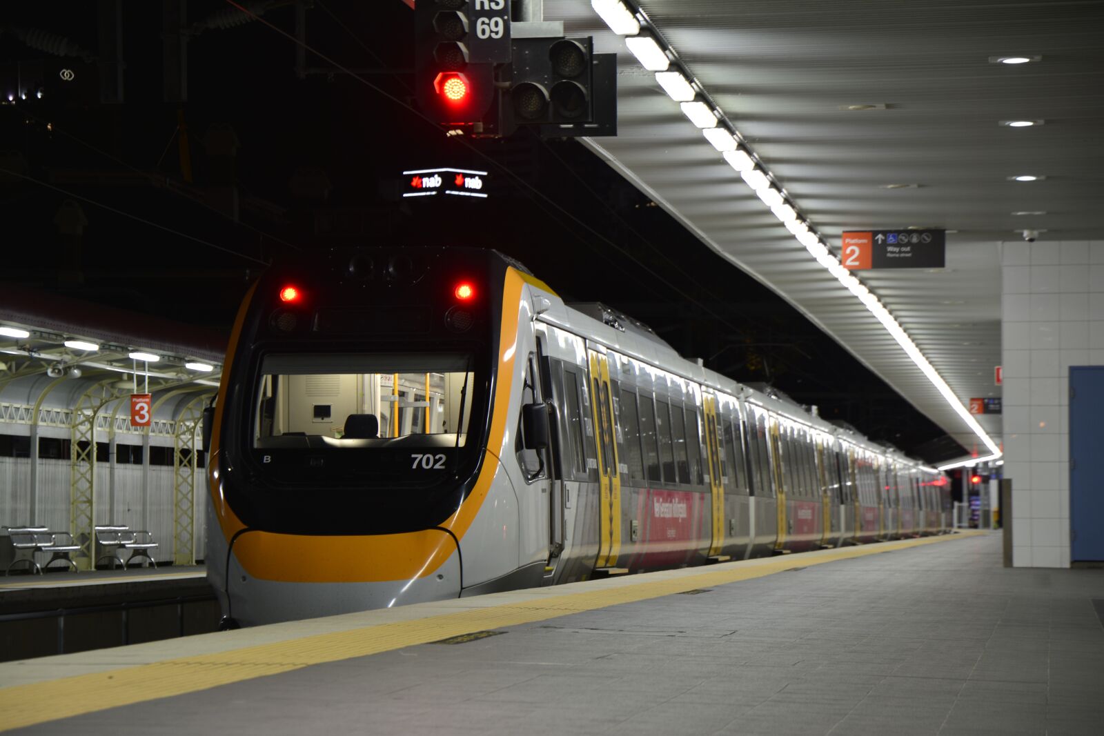 Nikon D5200 sample photo. Brisbane, queensland, train photography