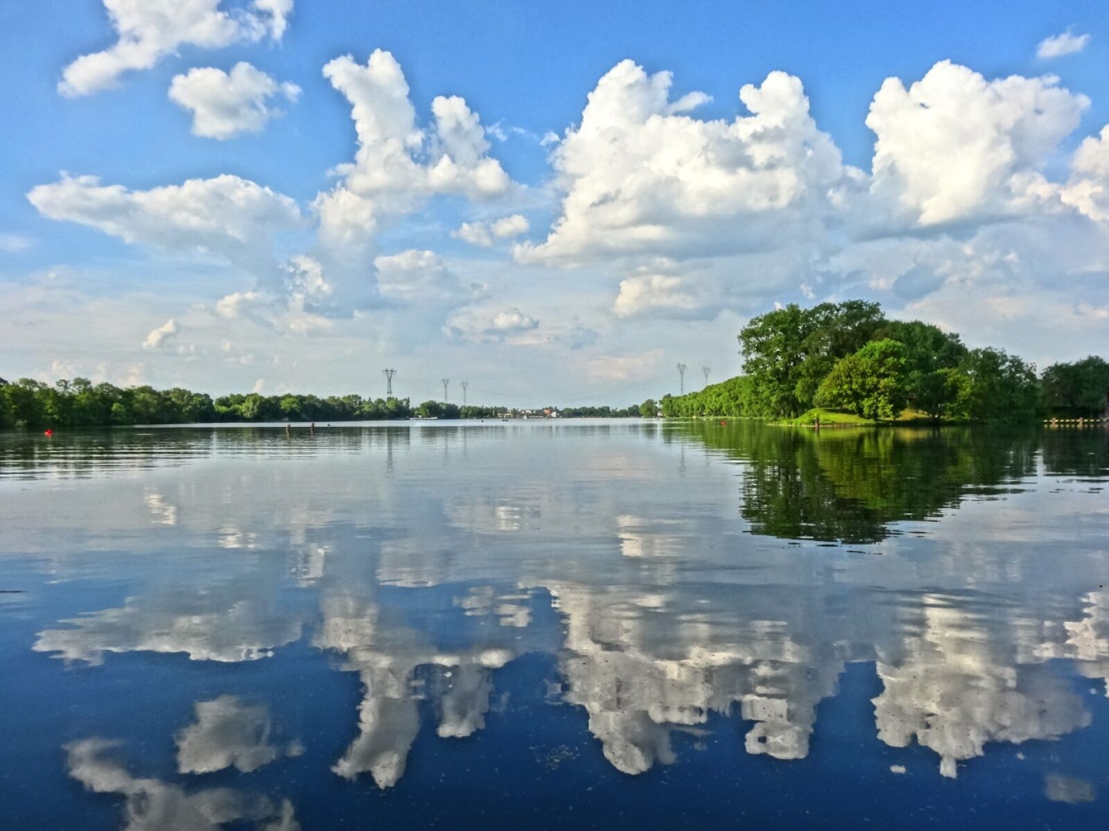 Sony Cyber-shot DSC-HX20V sample photo. Bydgoszczy, lake, water photography