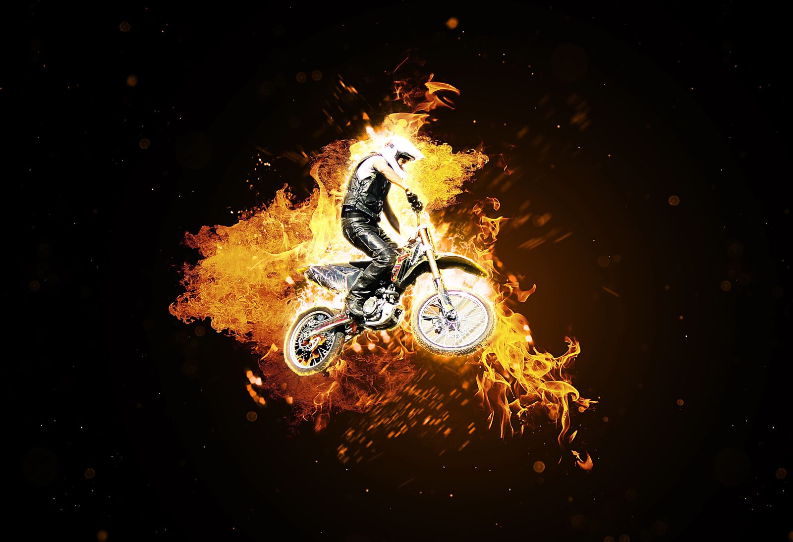 Canon EOS 600D (Rebel EOS T3i / EOS Kiss X5) sample photo. Motorcycle, action, stunt photography