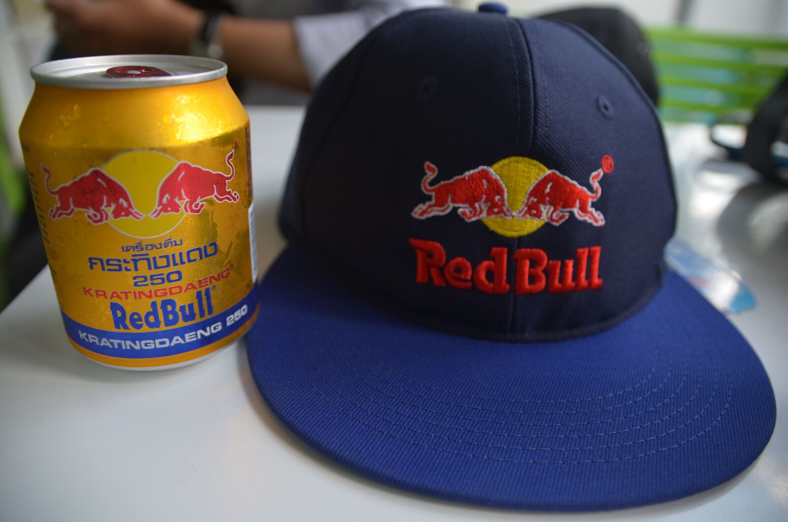 Nikon D5100 sample photo. Redbull, power, blue photography