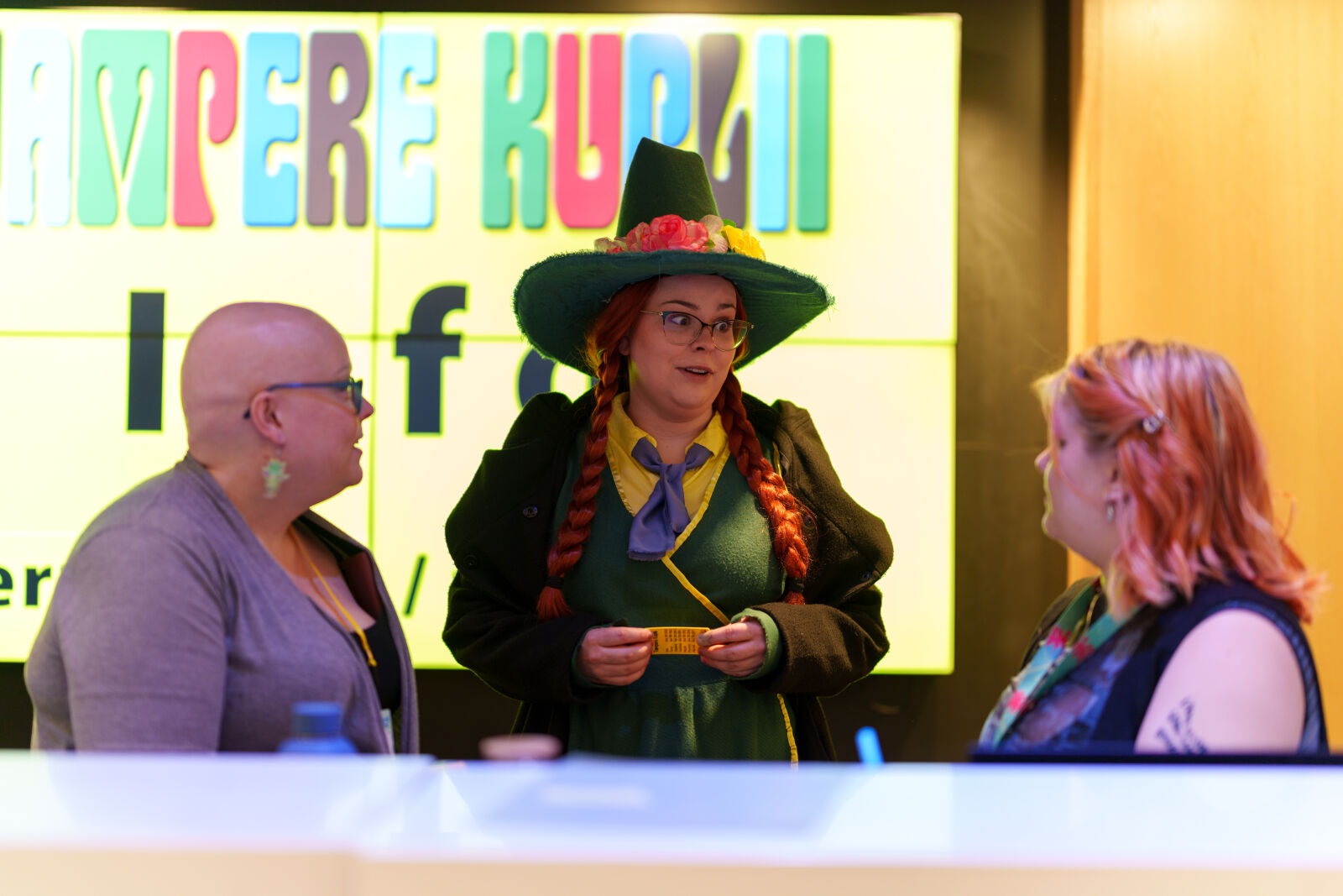 Sony a7R V sample photo. Info desk photography