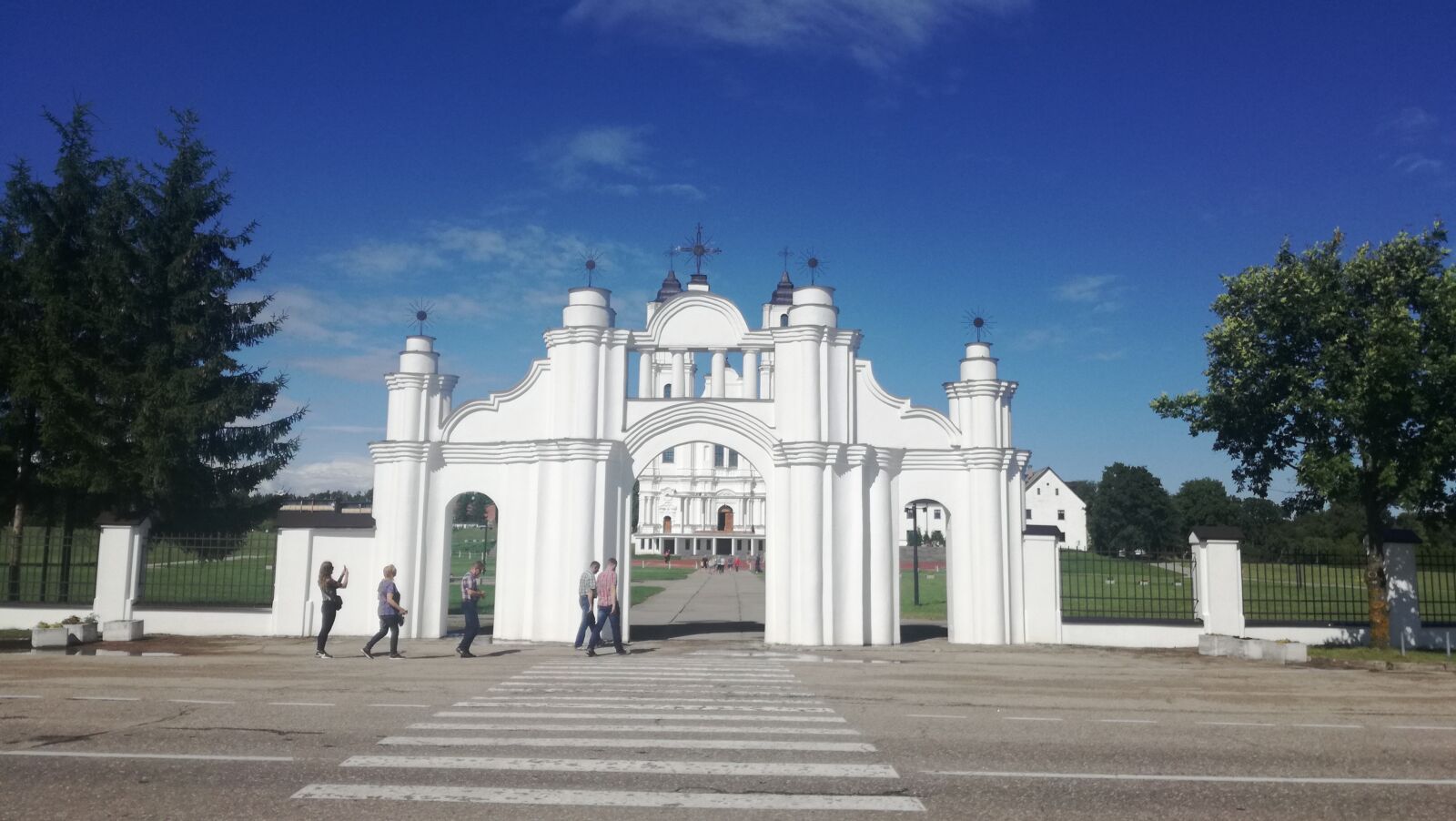 HUAWEI P9 LITE sample photo. Architecture, bazilika, aglona photography