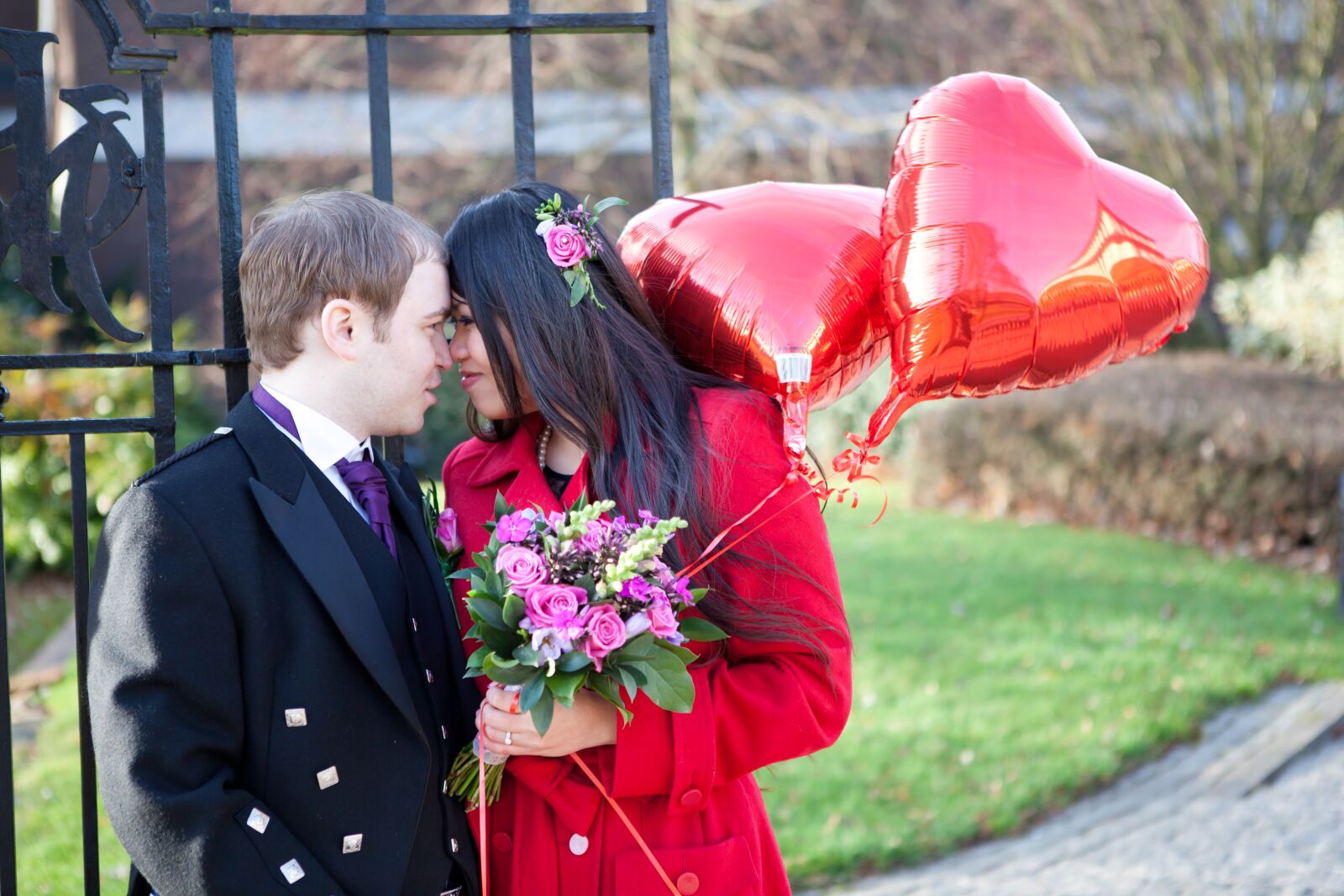 Canon EOS 5D Mark II sample photo. Love, balloons, valentine photography