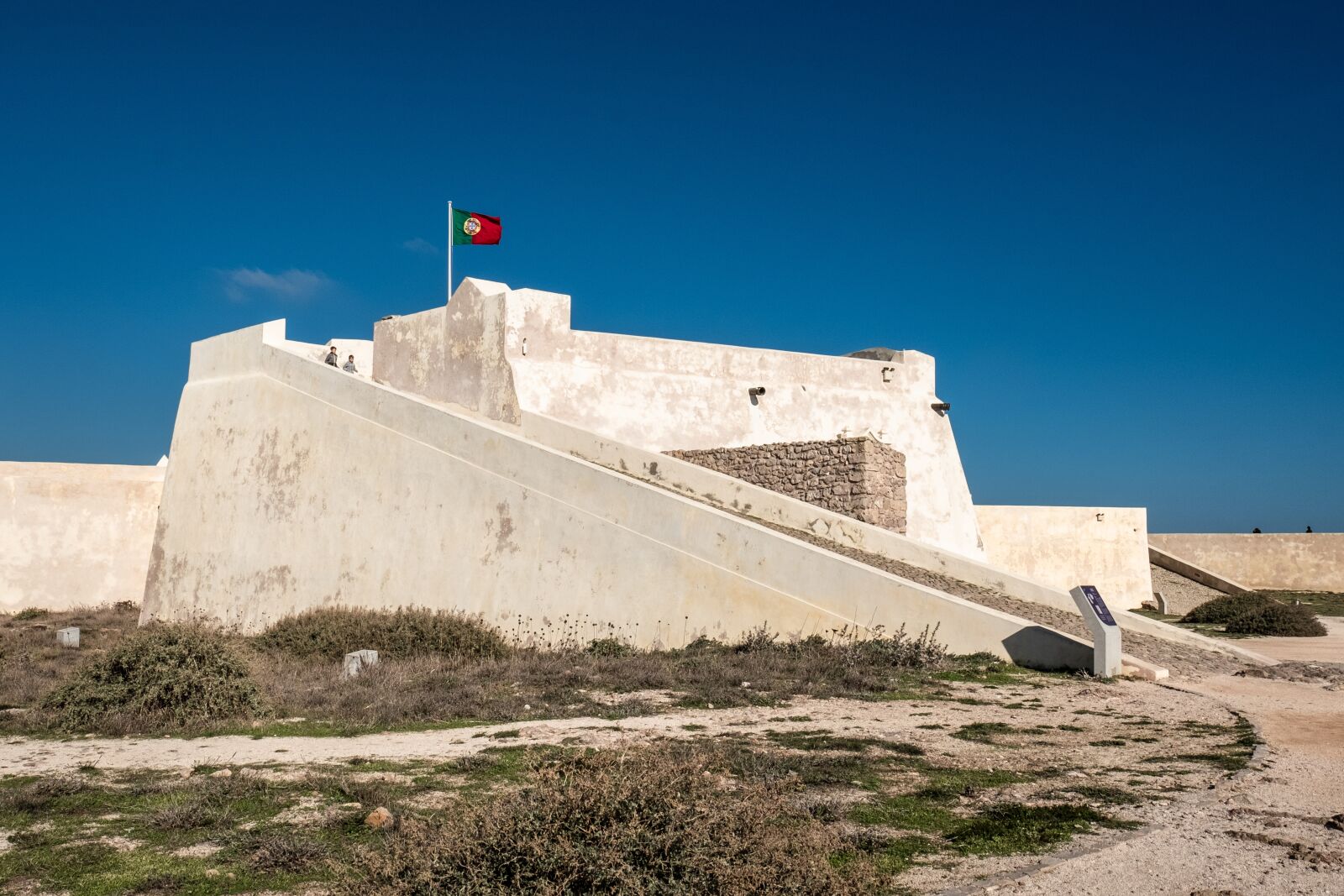 Fujifilm X-T2 + Fujifilm XF 16mm F1.4 R WR sample photo. Fortaleza, sagres, algarve photography