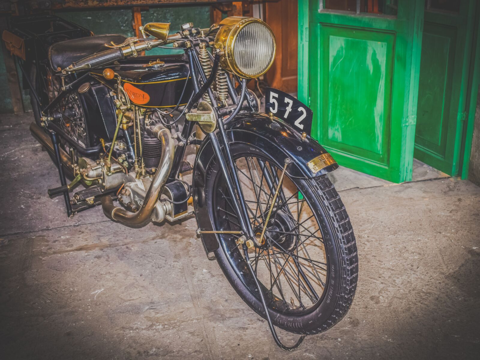 Nikon D3300 sample photo. Old bike, motorbike, classic photography