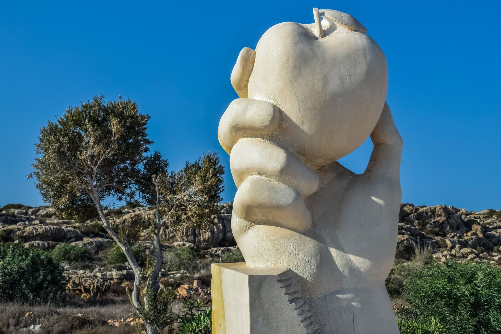 Nikon D3300 sample photo. Cyprus, ayia napa, sculpture photography