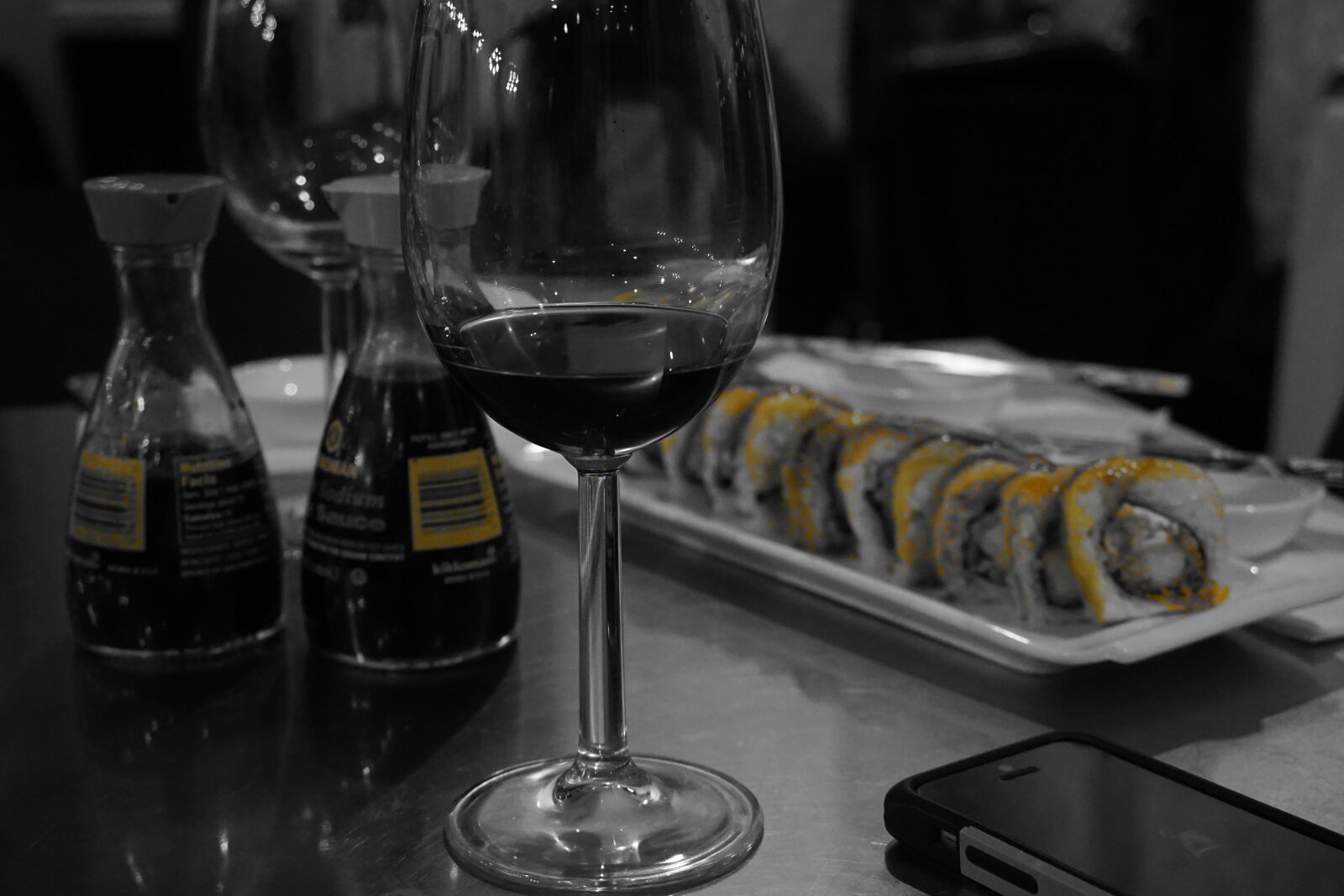 Sony E 16-50mm F3.5-5.6 PZ OSS sample photo. Sushi, food, restaurant photography