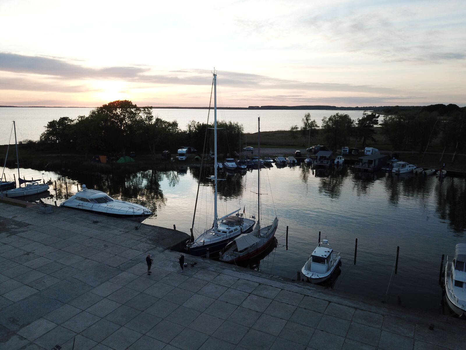 DJI FC220 sample photo. Sailing vessel, sea, wave photography