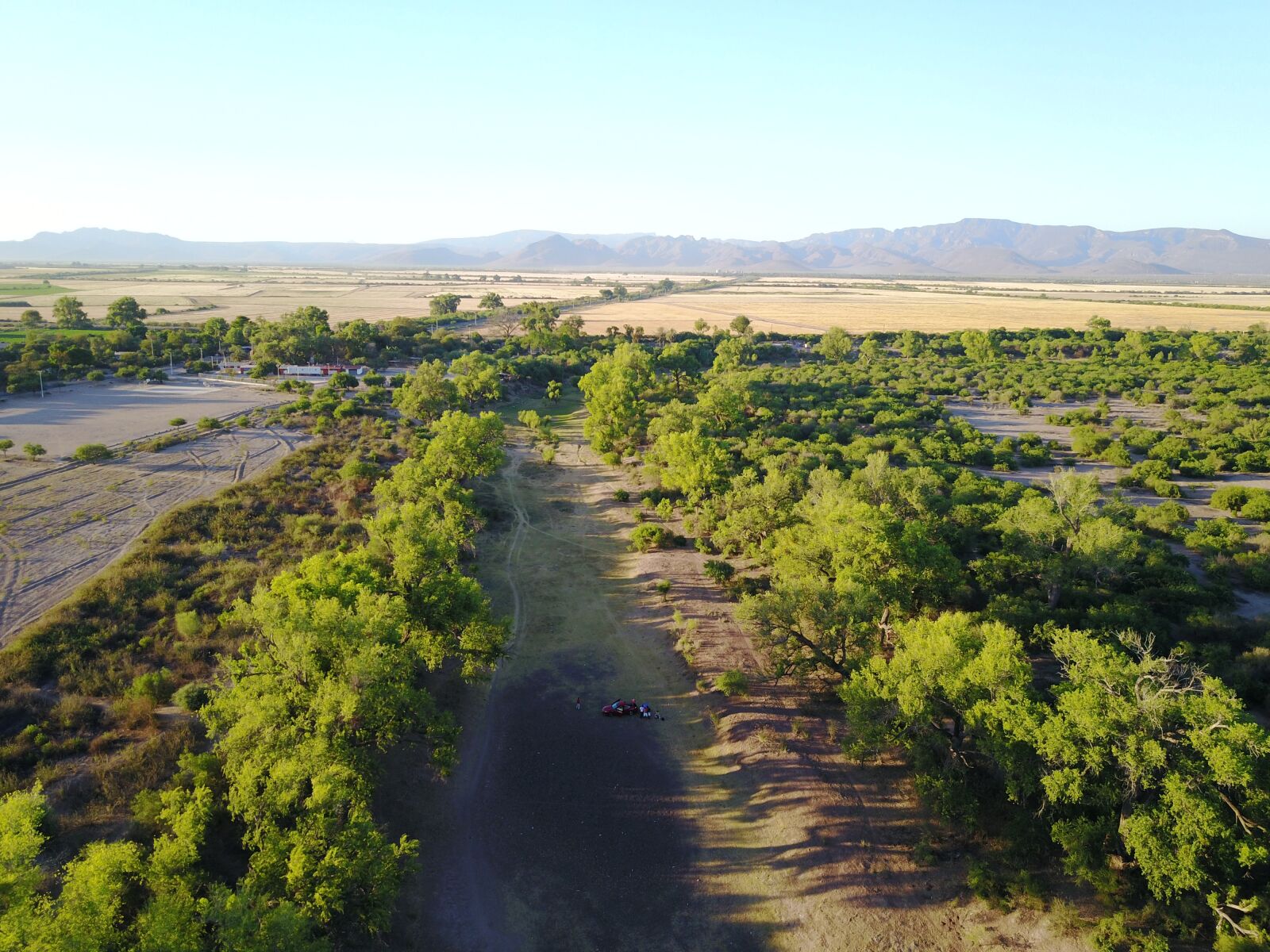 DJI FC220 sample photo. Vicam, river, relax photography