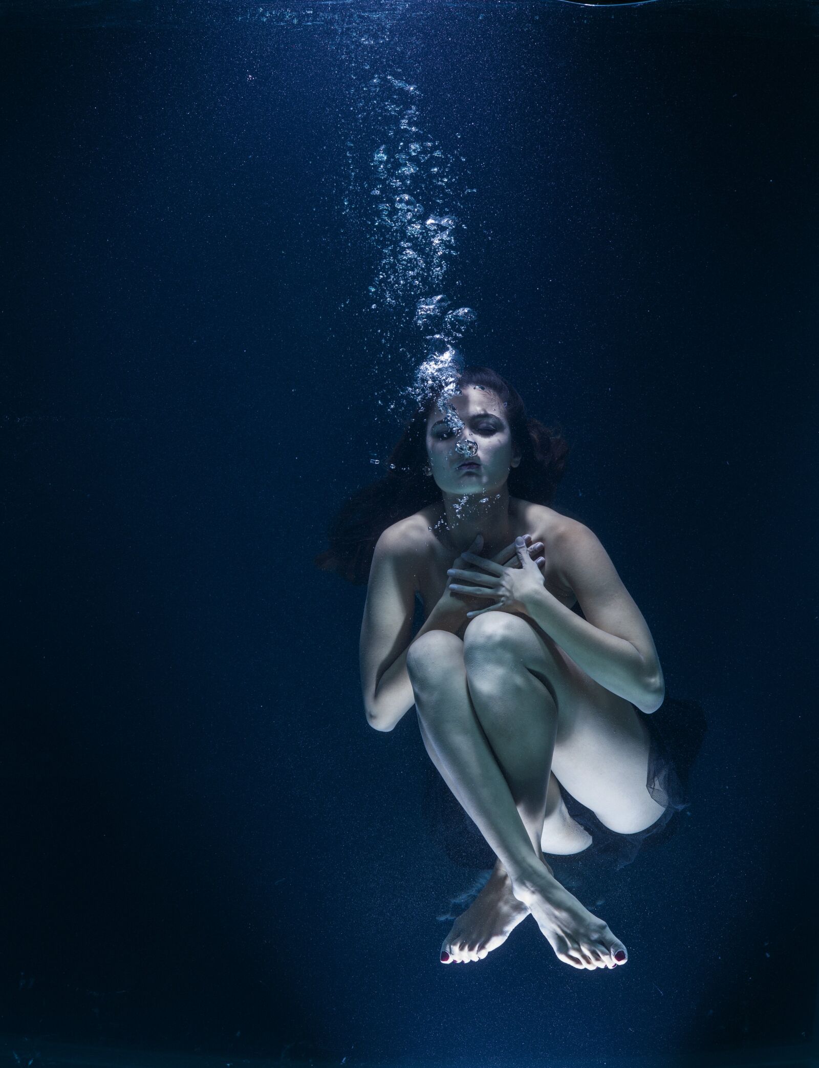 Sony Alpha DSLR-A850 sample photo. Water, underwater, nightmare photography