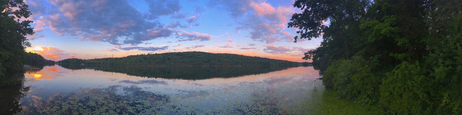 Apple iPhone 6s sample photo. Lake, sunset, reflection photography