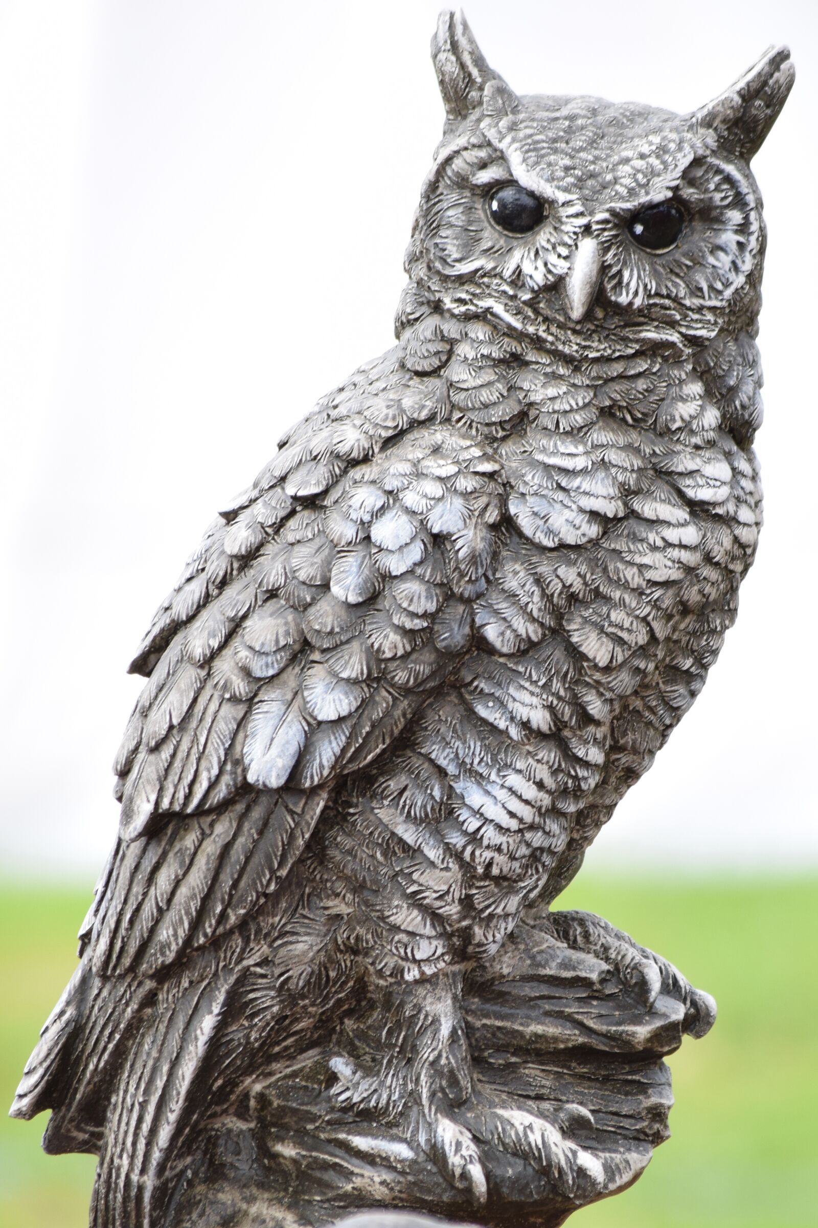 Nikon D5300 sample photo. Owl, ceramic, figure photography