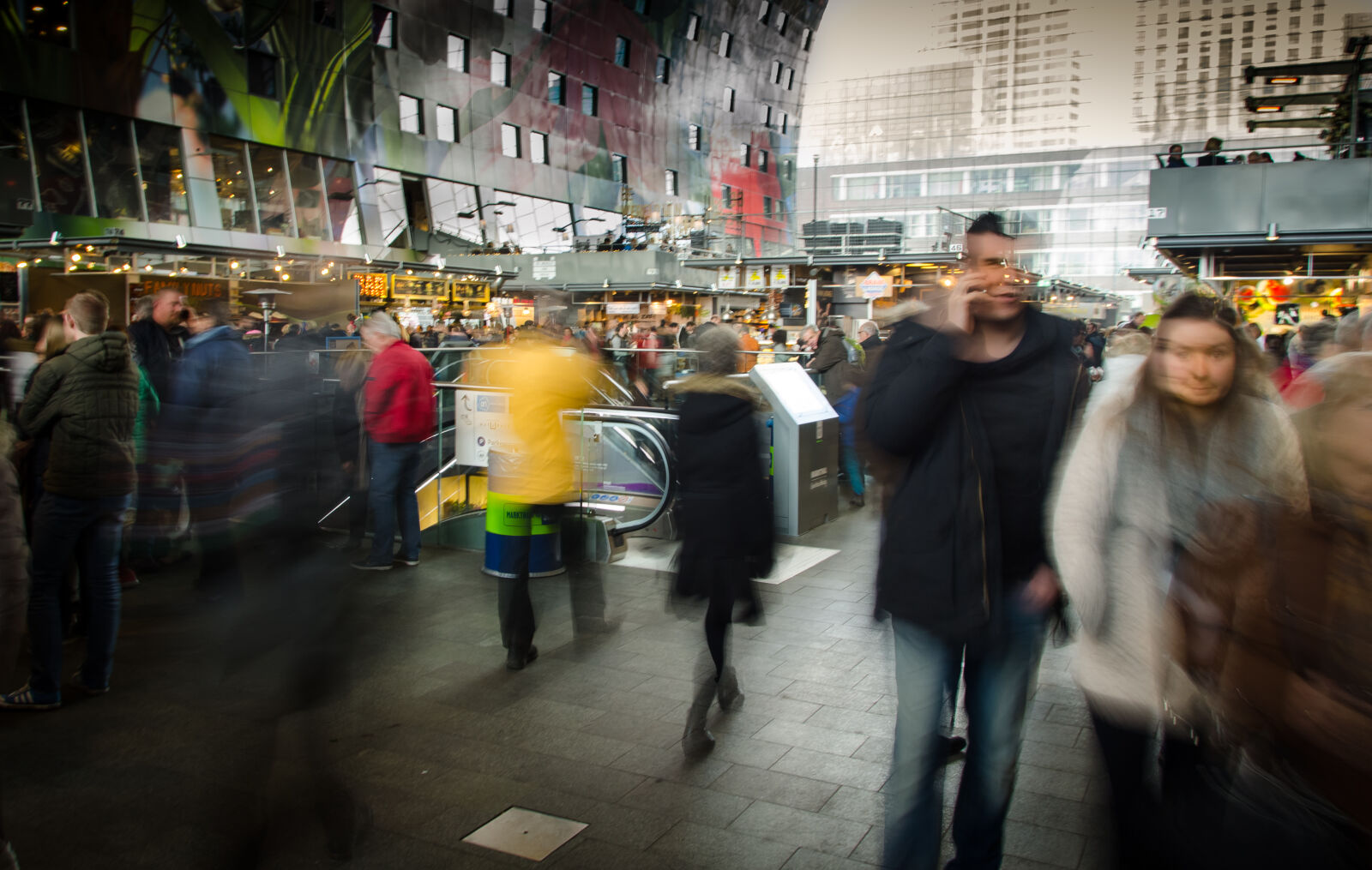 Nikon D7000 sample photo. Blog, blurry, people, busy photography