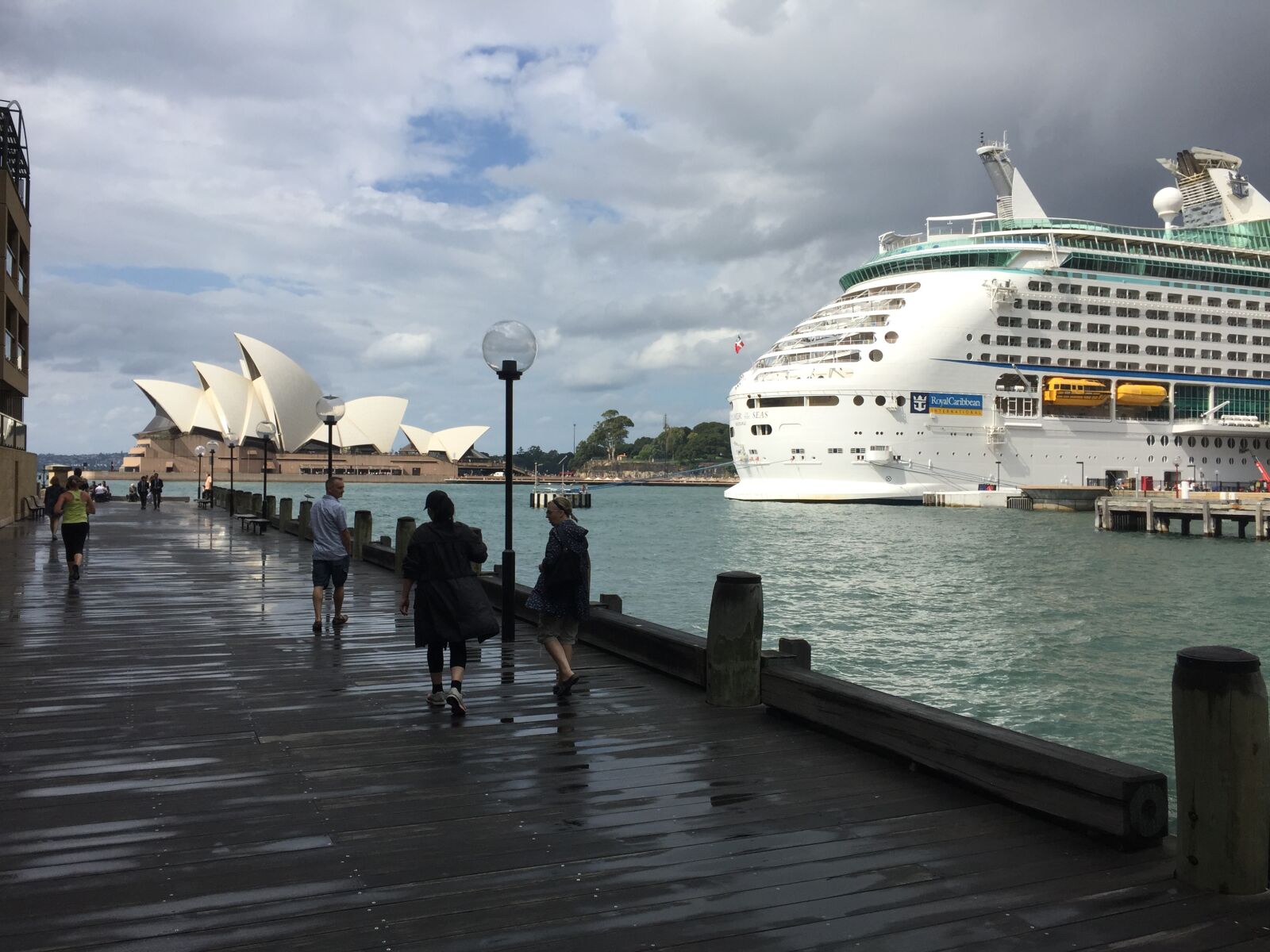iPhone 6 Plus back camera 4.15mm f/2.2 sample photo. Cruise, ship, sydney, harbour photography