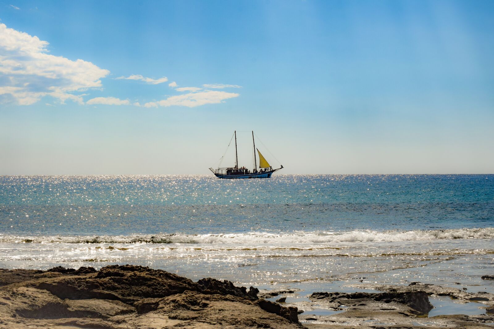 Nikon D3300 sample photo. Sea, sparkling, sky photography