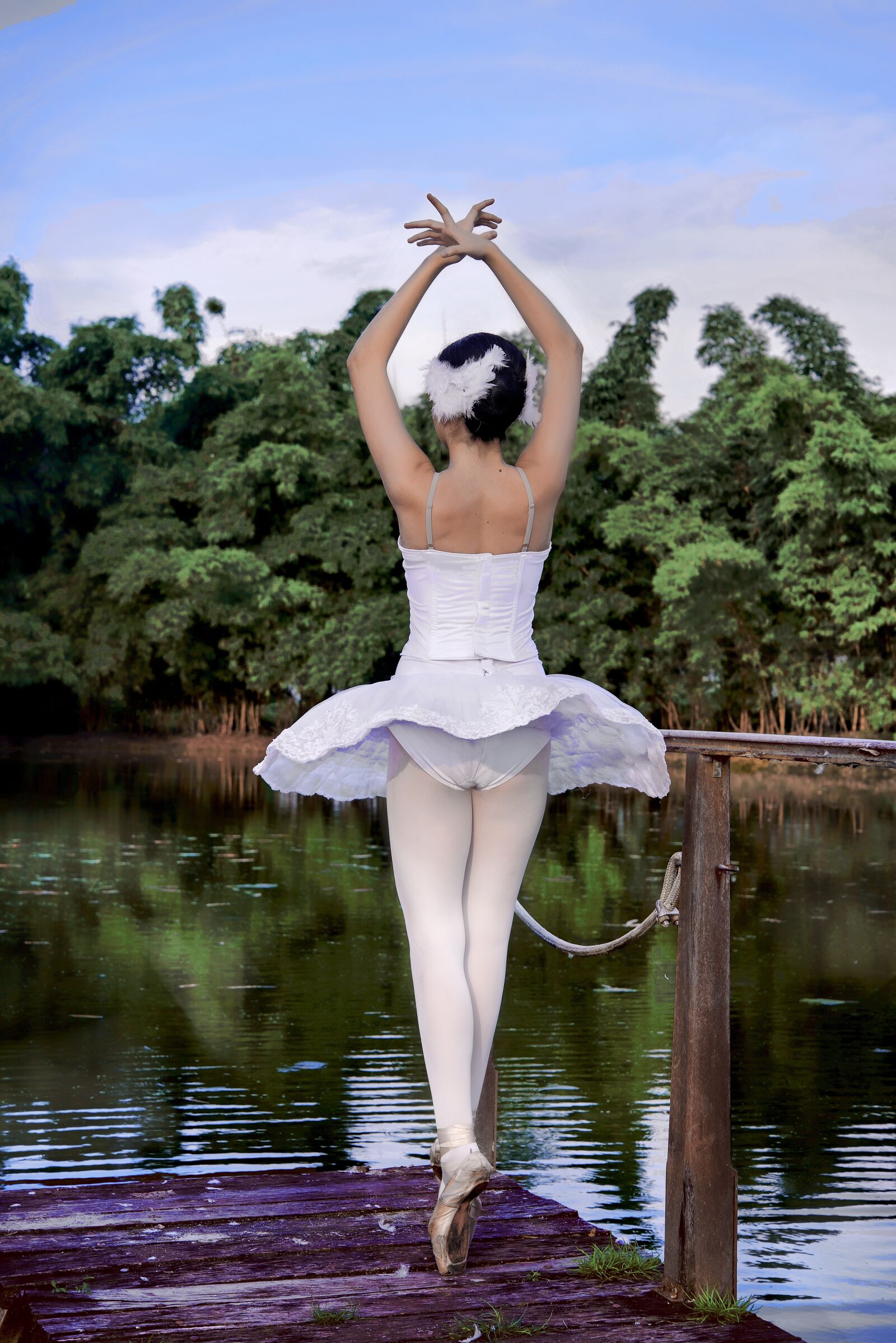 Nikon D750 sample photo. Balletistas, ballet, park photography