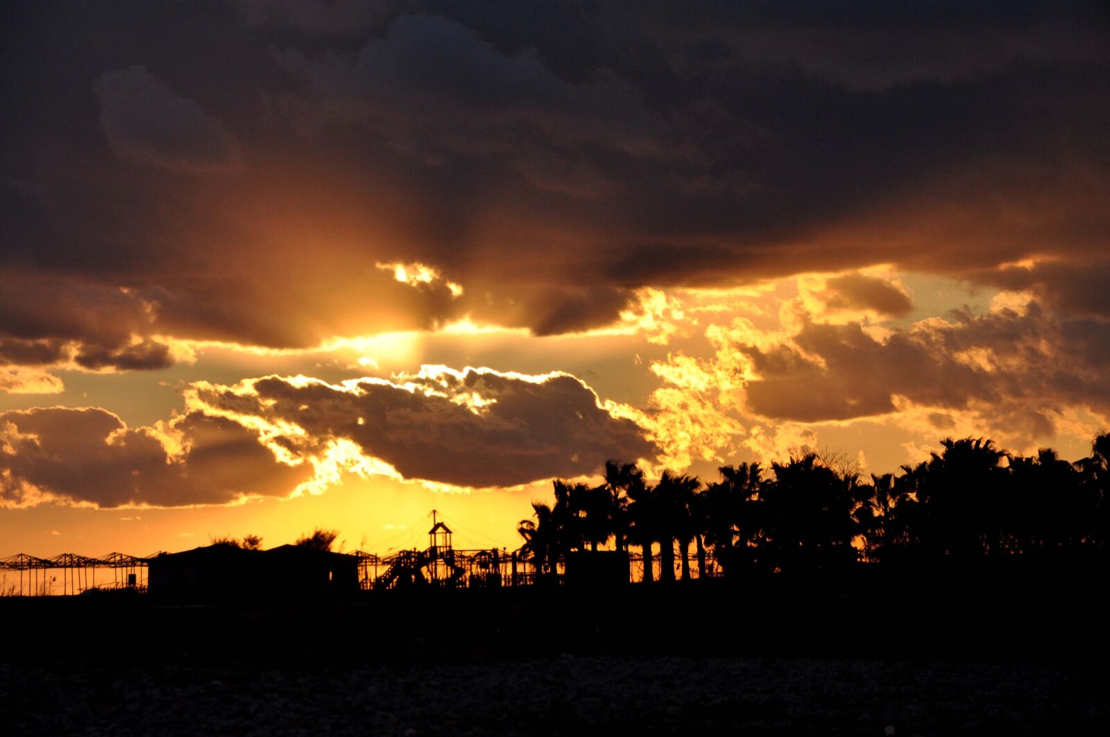 Nikon D5000 sample photo. Sunset, sky, abendstimmung photography