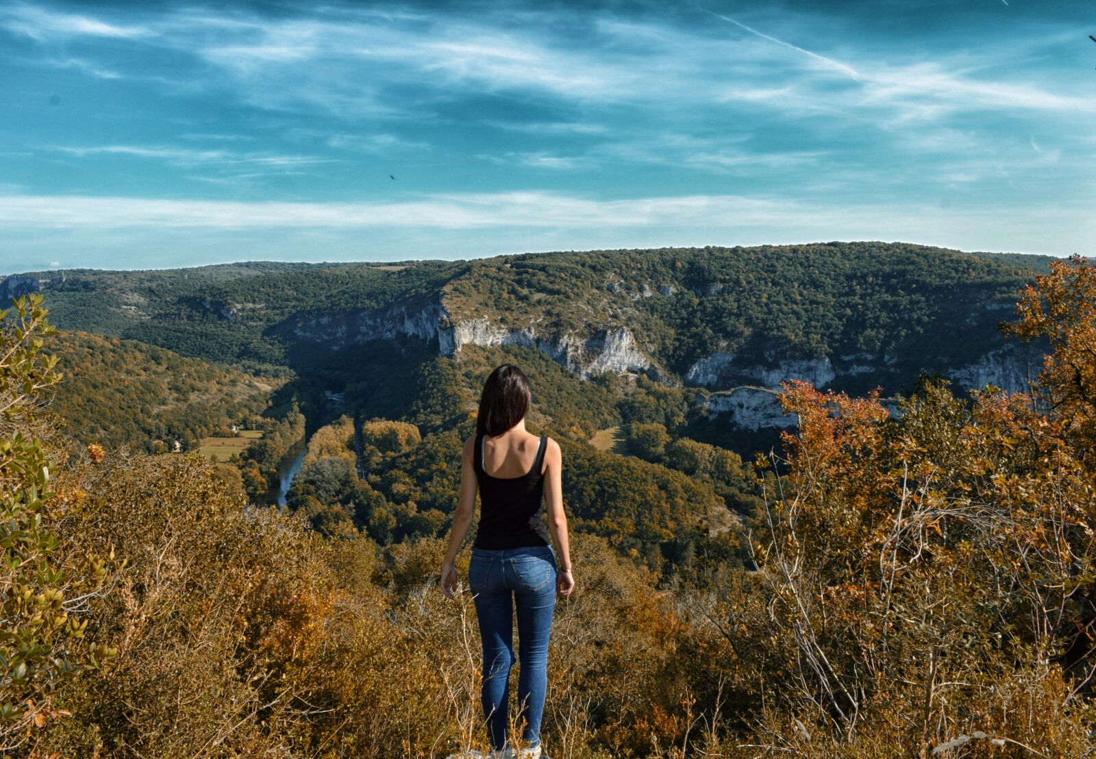 Nikon D3200 sample photo. Landscape, panorama, aveyron photography