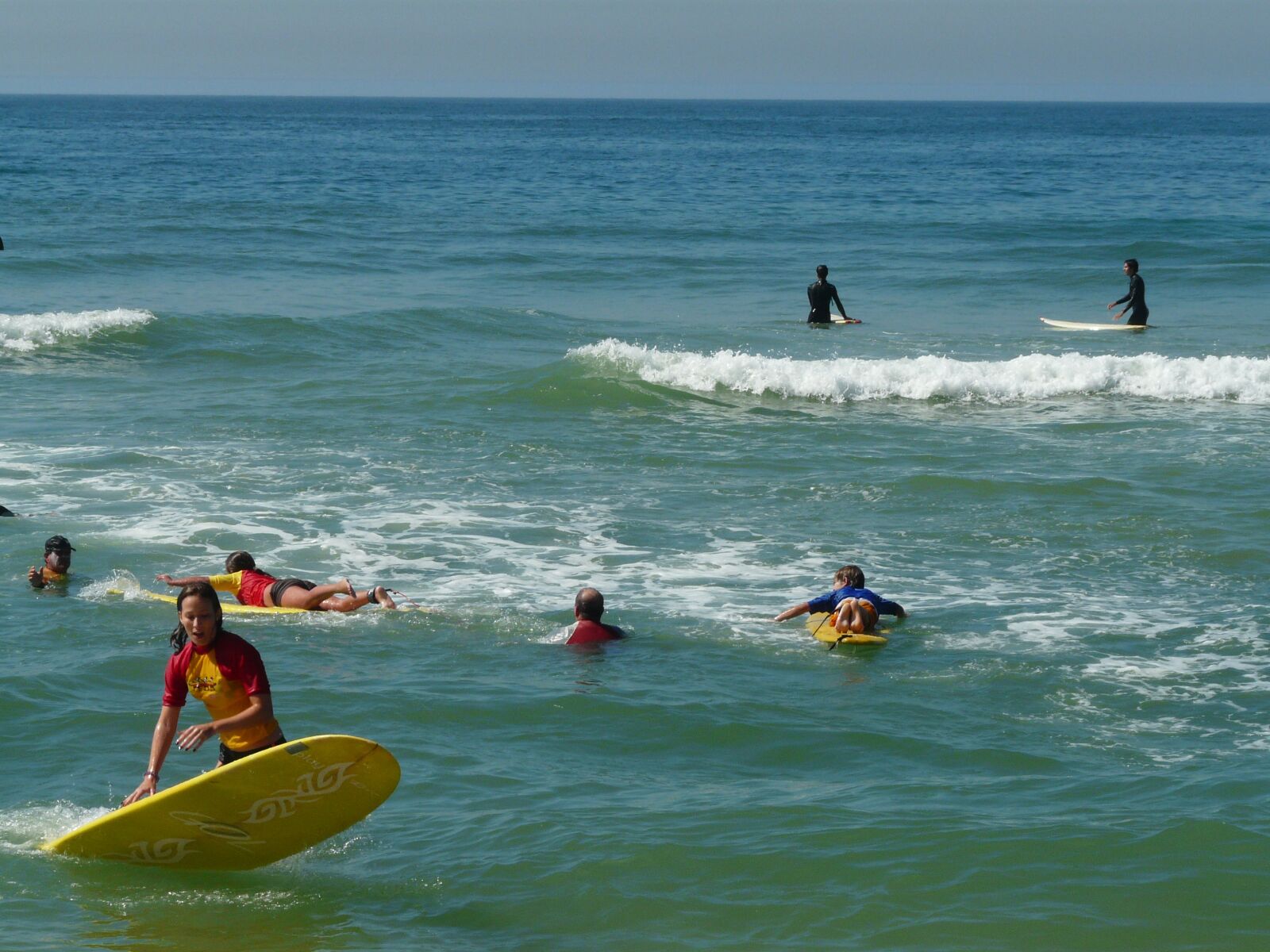 Panasonic DMC-FZ18 sample photo. Surf, beach, plank photography