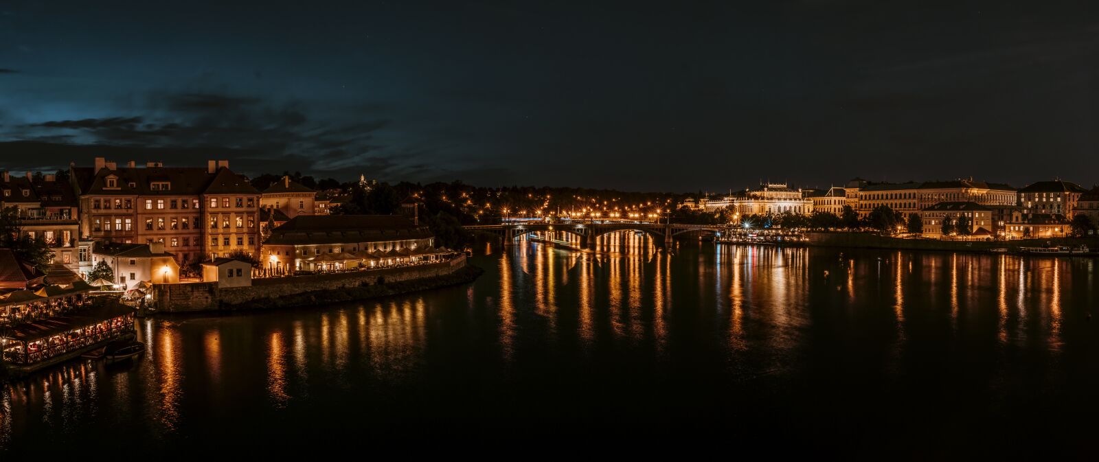 Sony a6300 sample photo. Prague, czech republic, night photography