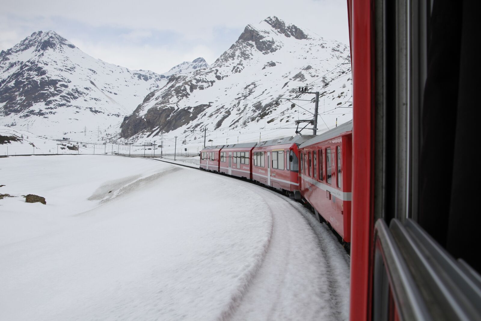 Canon EOS 7D sample photo. Bernina, railway, bernina railway photography