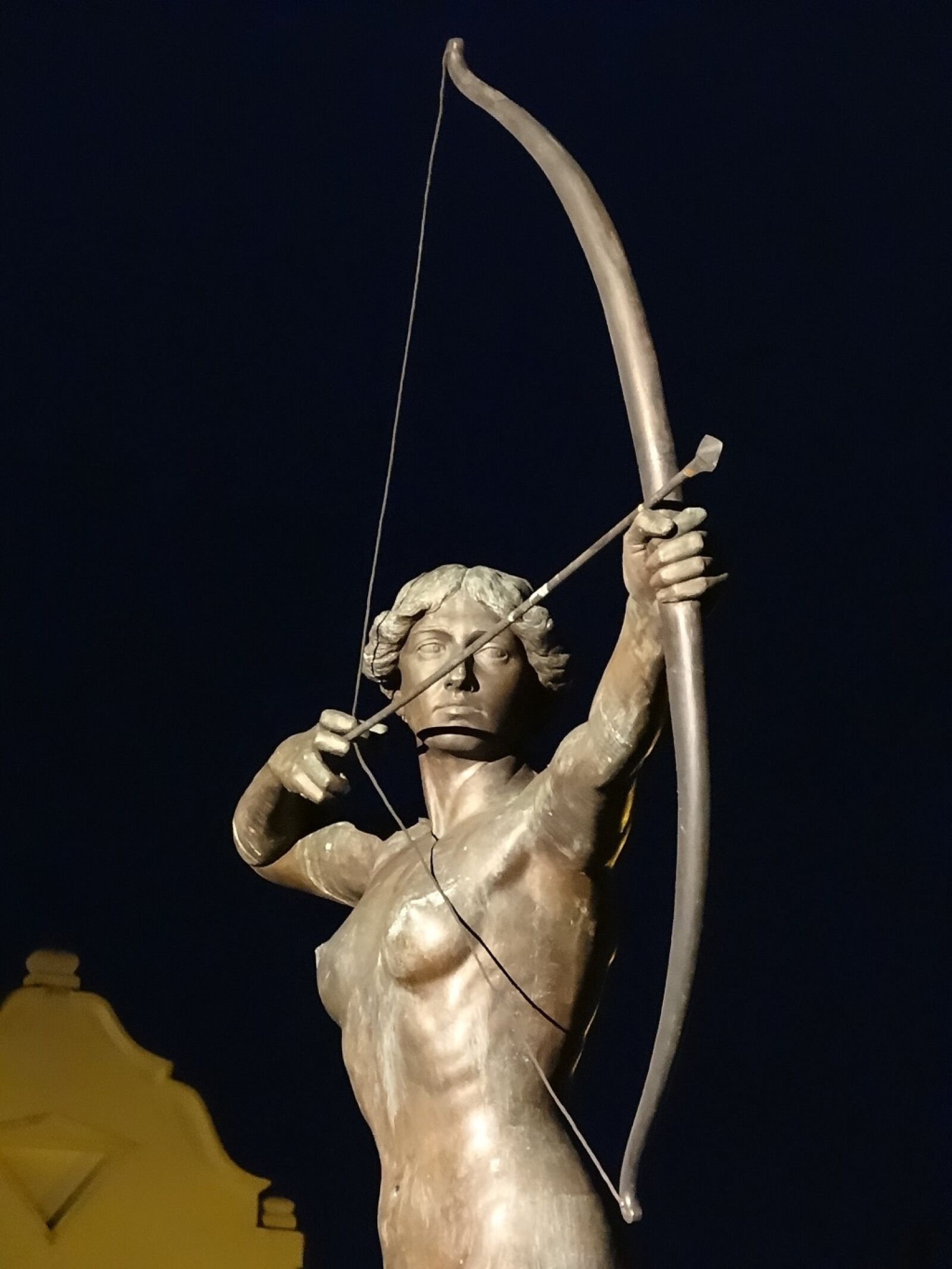 Sony Cyber-shot DSC-HX20V sample photo. Luczniczka, bydgoszcz, statue photography