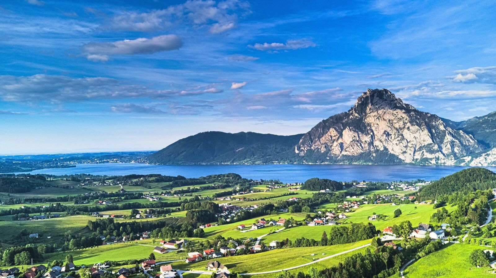 DJI FC220 sample photo. Traunsee, traunstein photography