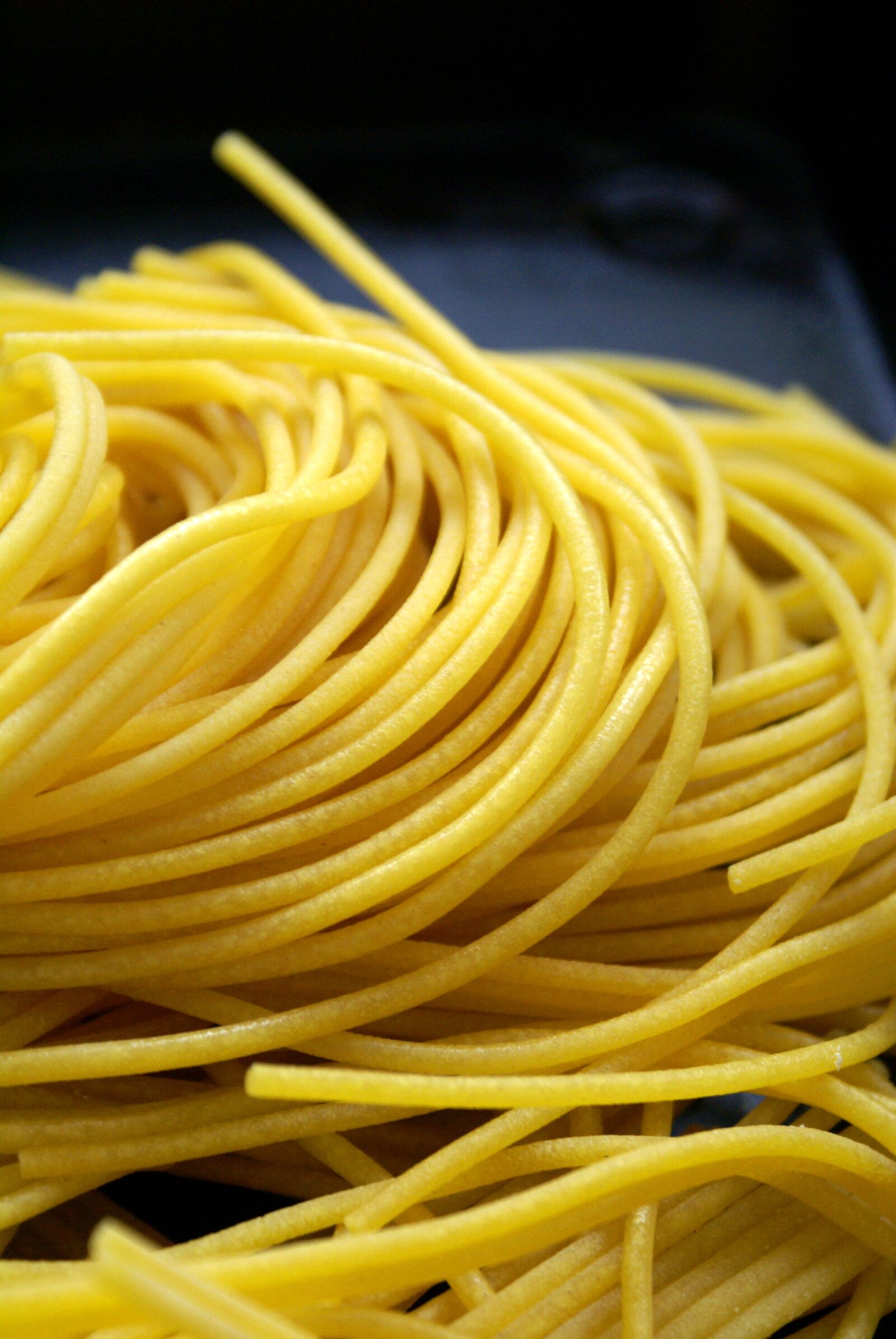 Sony Alpha DSLR-A100 sample photo. Spaghetti, pasta, italian photography