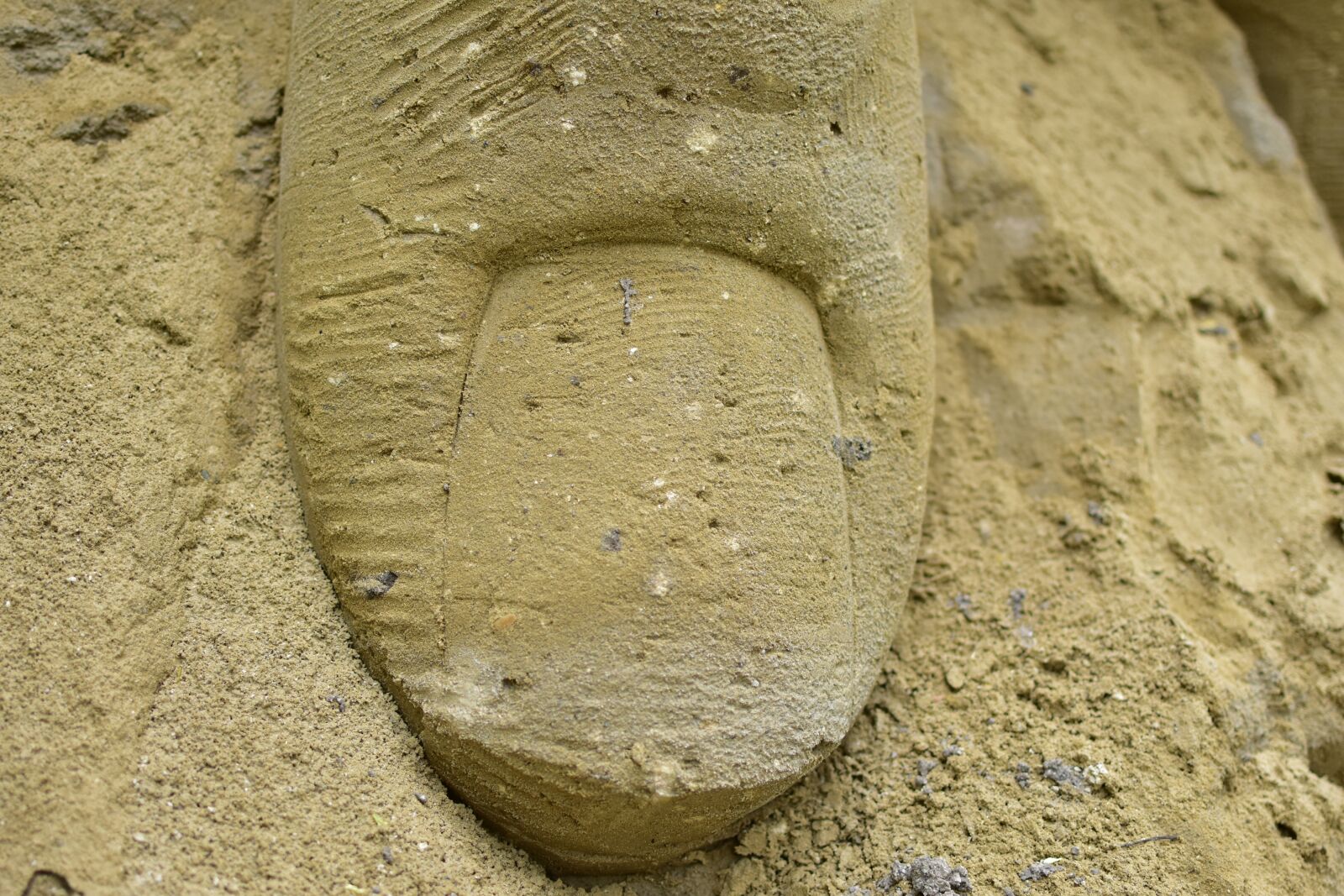 Nikon D7200 sample photo. Hand, sand, art photography