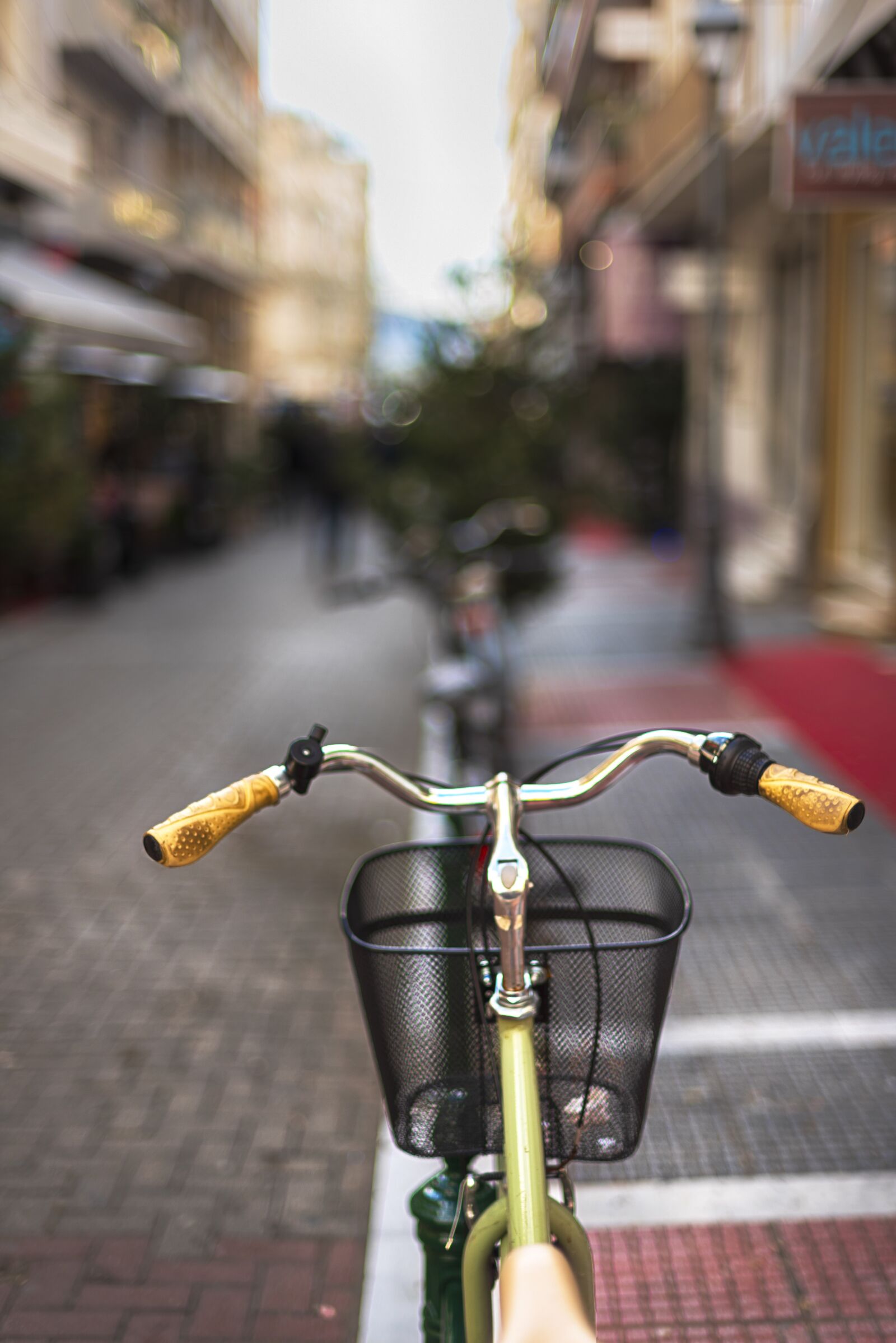 Nikon D750 sample photo. Bicycle, bokeh, bike photography
