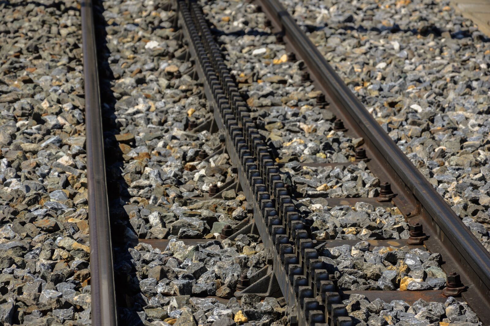 Nikon D3200 sample photo. Rack railway, rails, rail photography