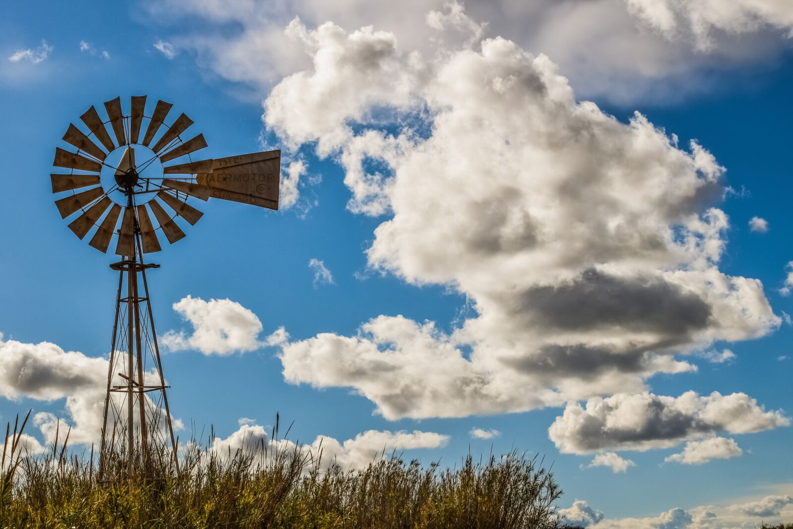 Nikon D3300 sample photo. Windmill, sky, nature photography