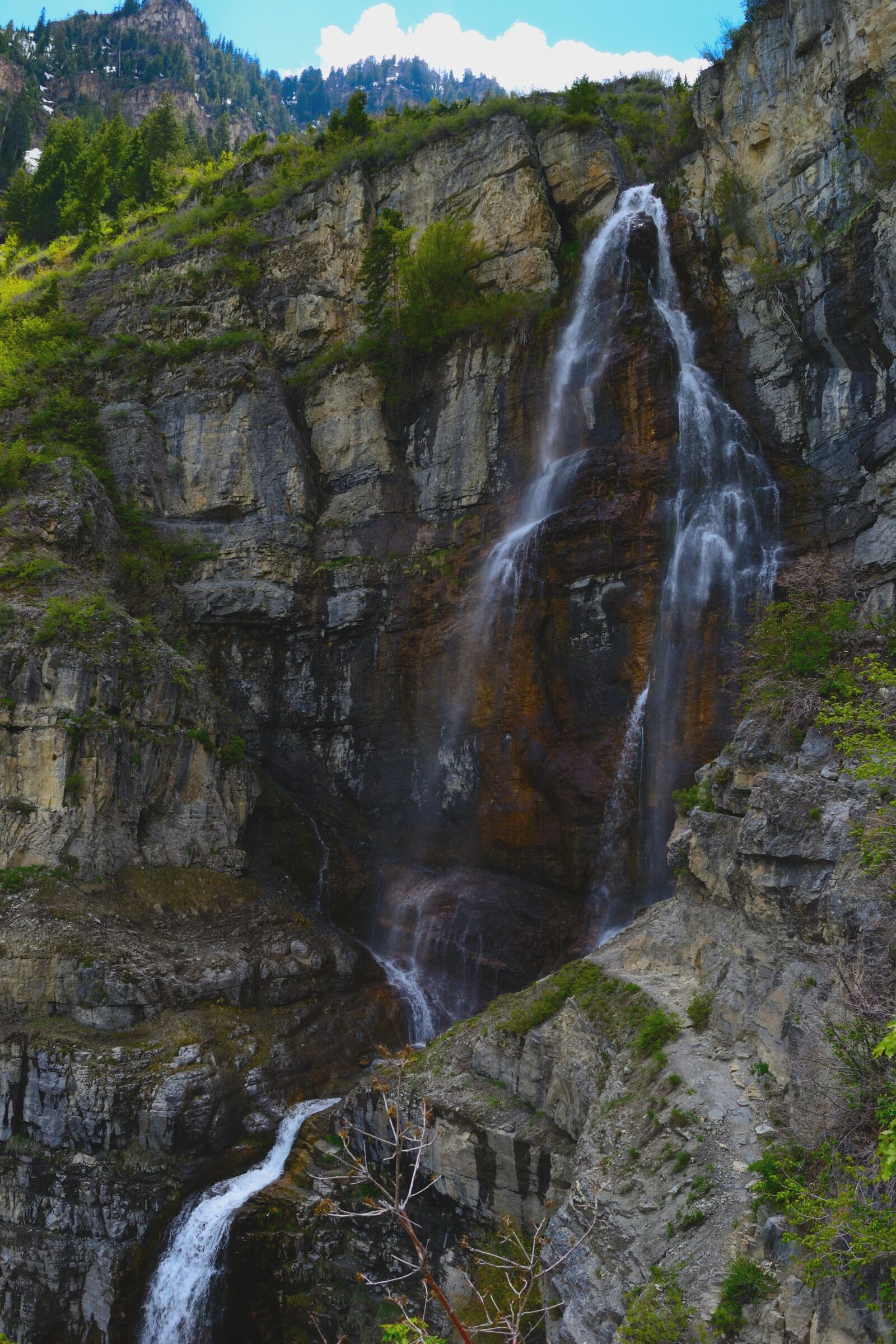 Nikon D3100 sample photo. Waterfall, outdoors, water photography