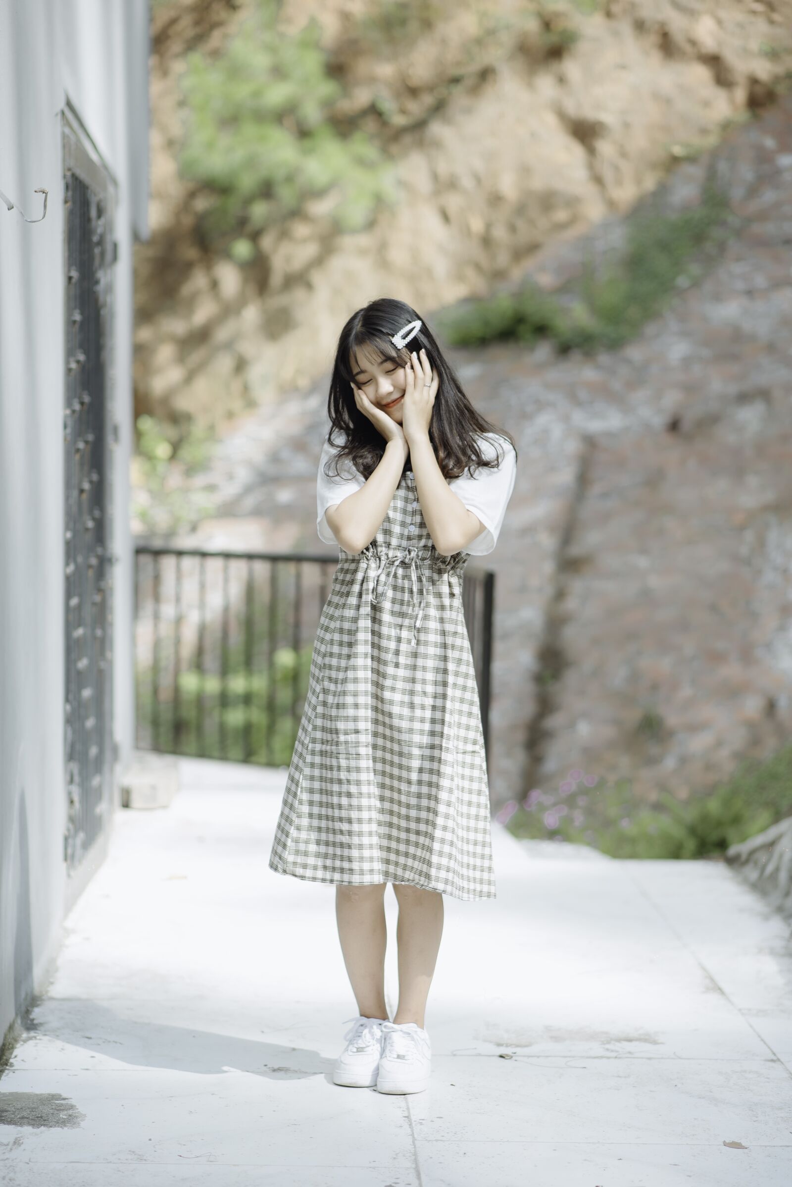 Nikon D750 sample photo. Girl, cute, lonely photography
