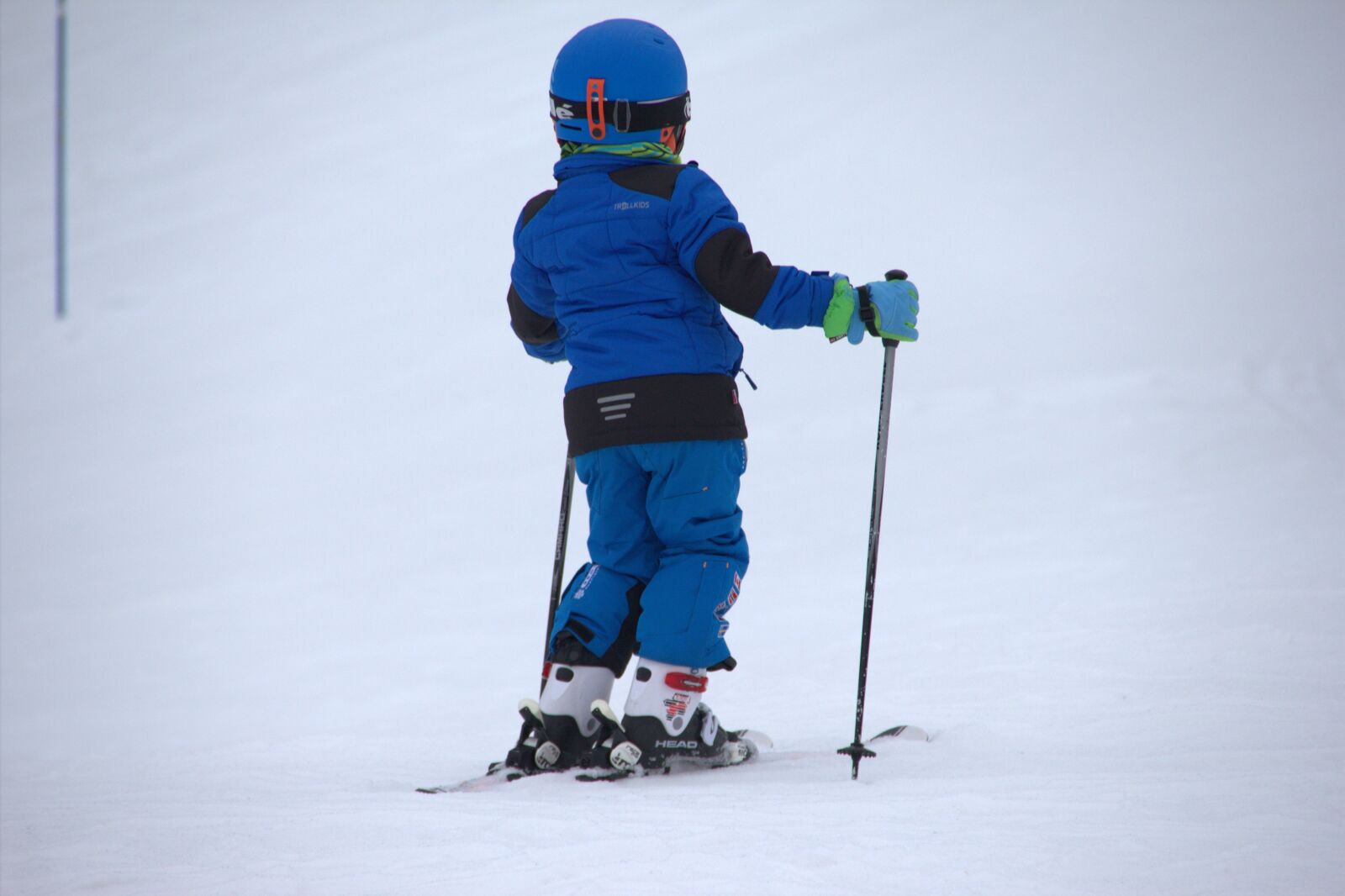Canon EOS 60D sample photo. Child, winter, ski photography