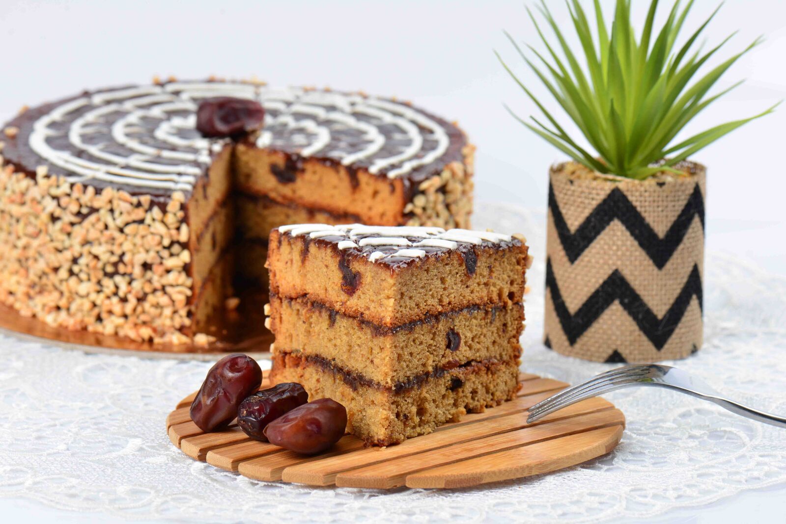 Nikon D610 sample photo. Date cake, cake, sweet photography