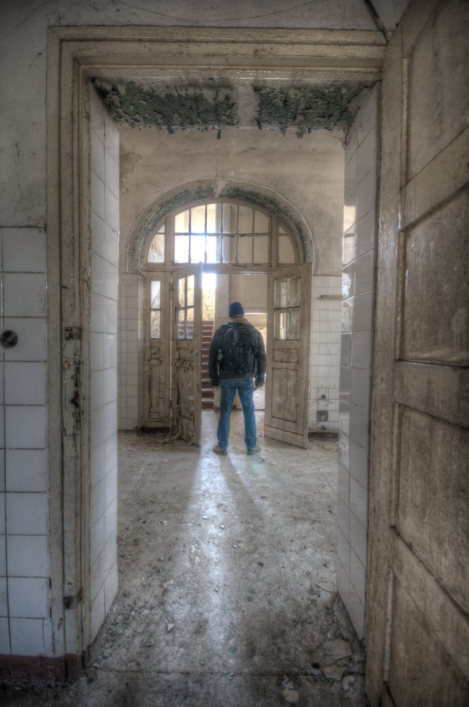 Nikon D300S sample photo. Architecture, asylum, abandoned photography