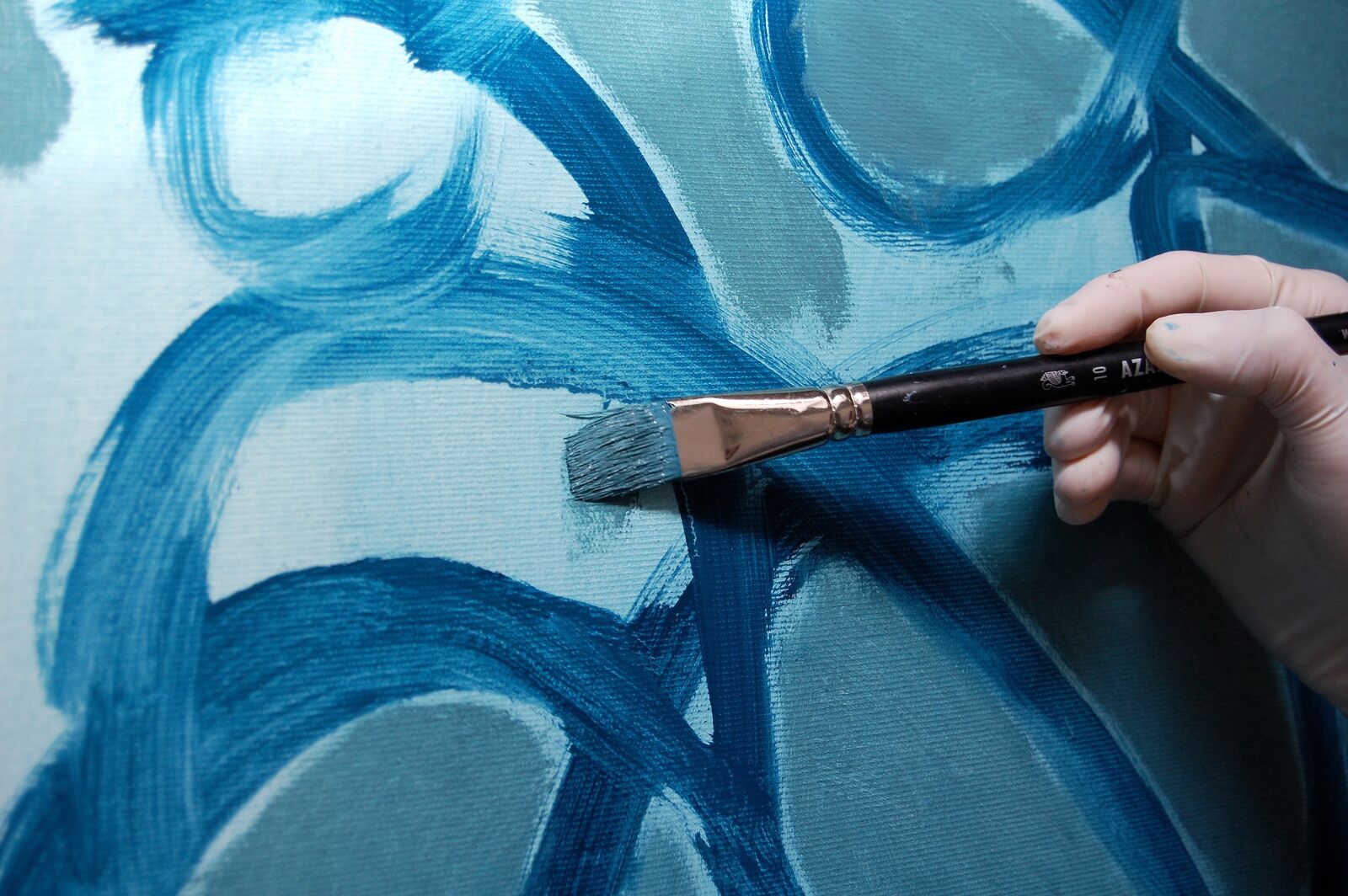 Nikon D40 sample photo. Brush, painting, the art photography