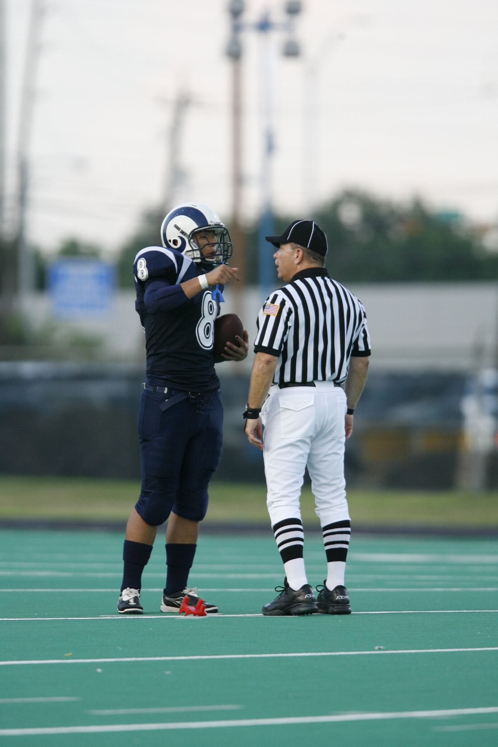 Canon EOS-1D Mark II N sample photo. Football official, referee, football photography