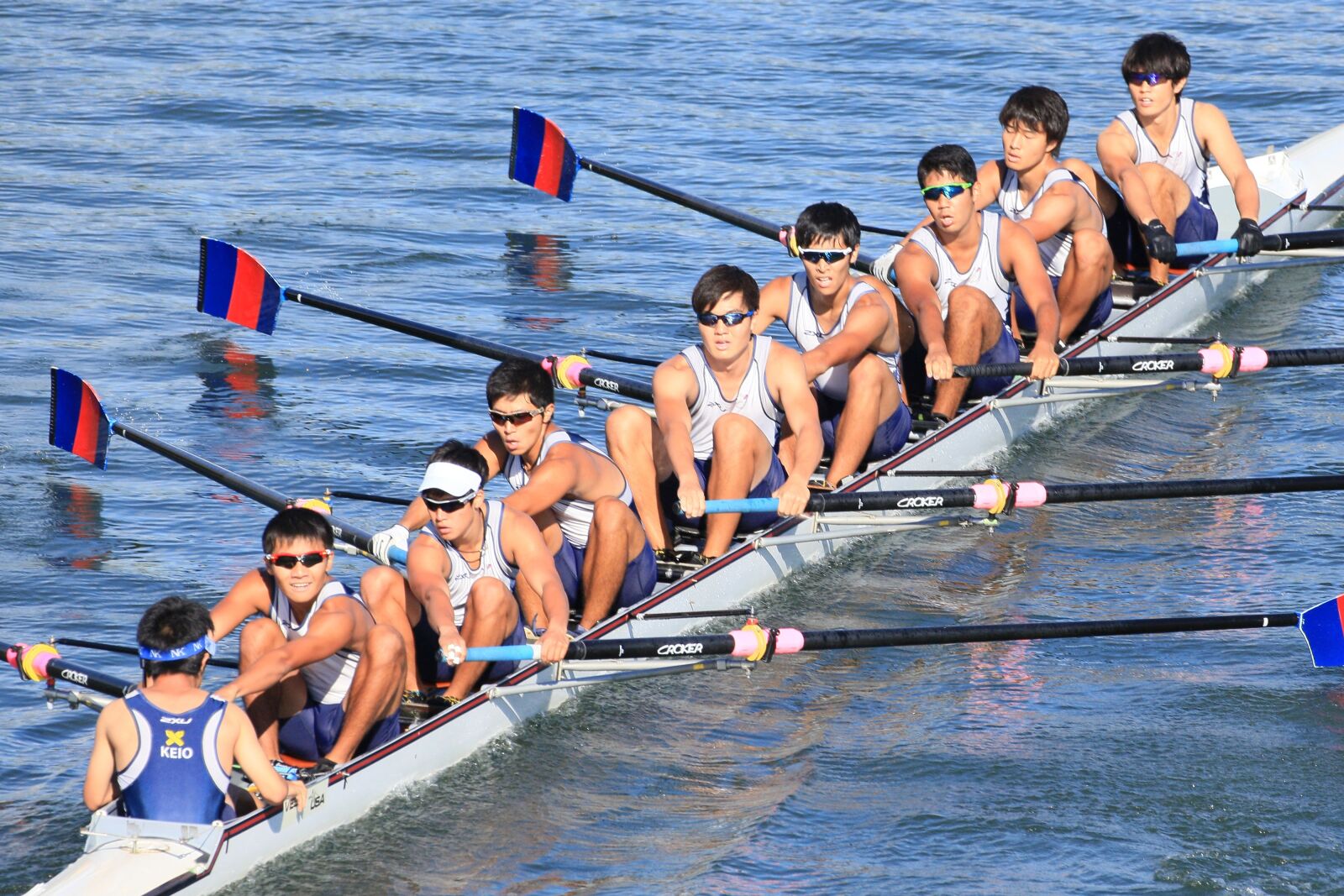 Canon EOS 5D Mark II sample photo. Rowing, boat, sports photography
