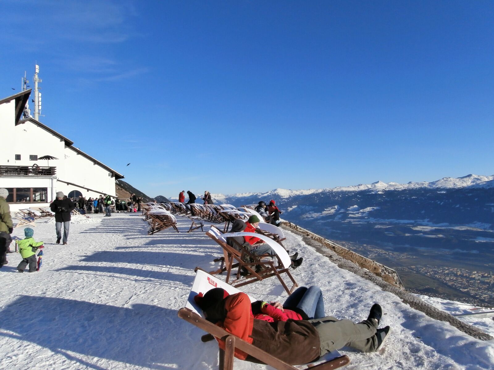 Olympus VR350,D755 sample photo. Snow, mountains, landscape photography